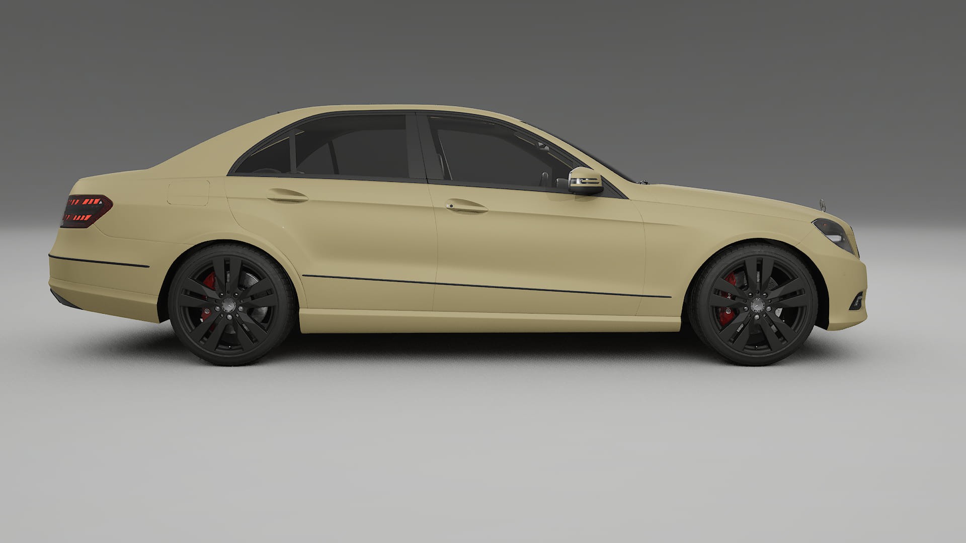 Mercedes E-Class Sedan W212 Prefacelift pre-LCI TPU Paint Protection Film | SAND Color Change PPF Full Pre-Cut Kit