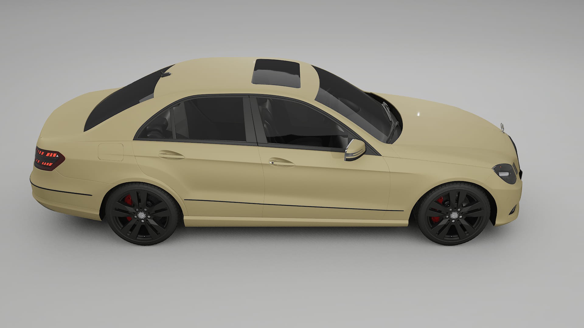 Mercedes E-Class Sedan W212 Prefacelift pre-LCI TPU Paint Protection Film | SAND Color Change PPF Full Pre-Cut Kit