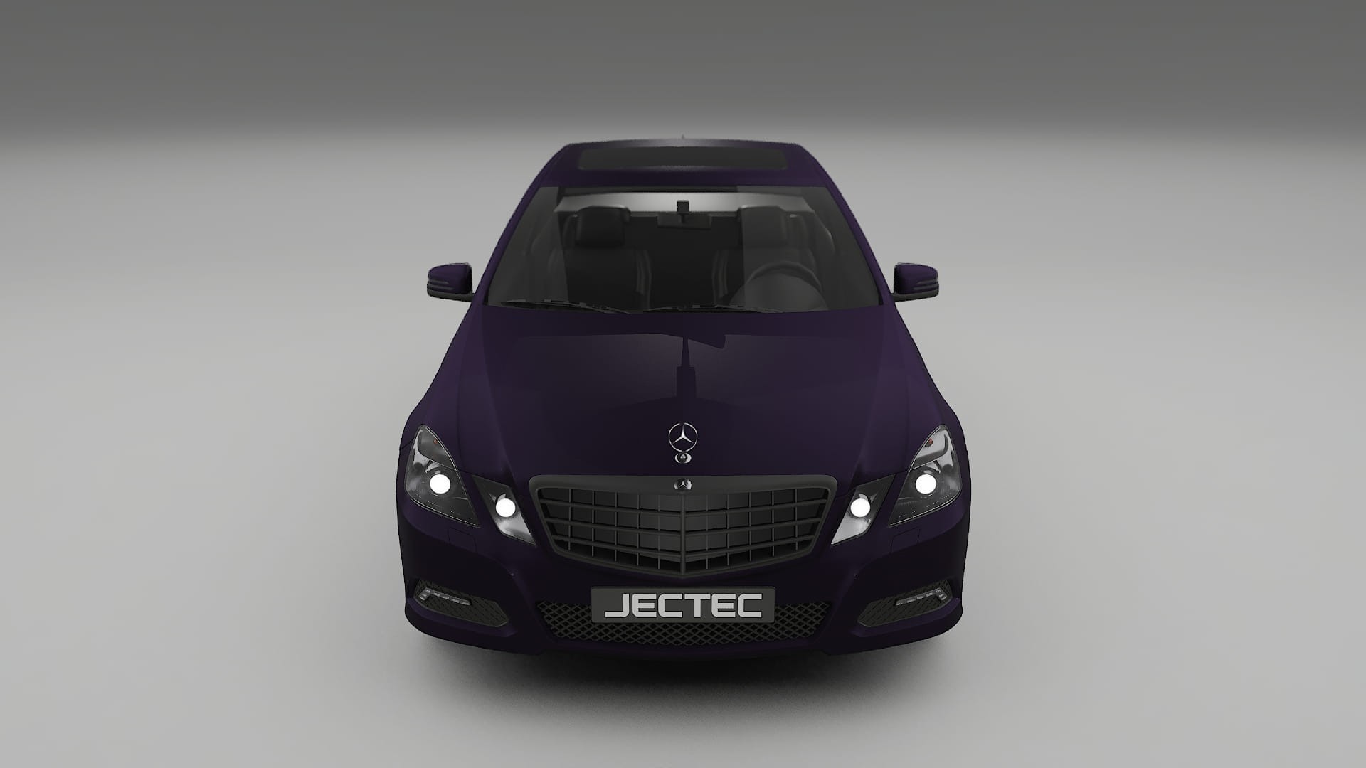Mercedes E-Class Sedan W212 Prefacelift pre-LCI TPU Paint Protection Film | VIOLET Color Change PPF Full Pre-Cut Kit