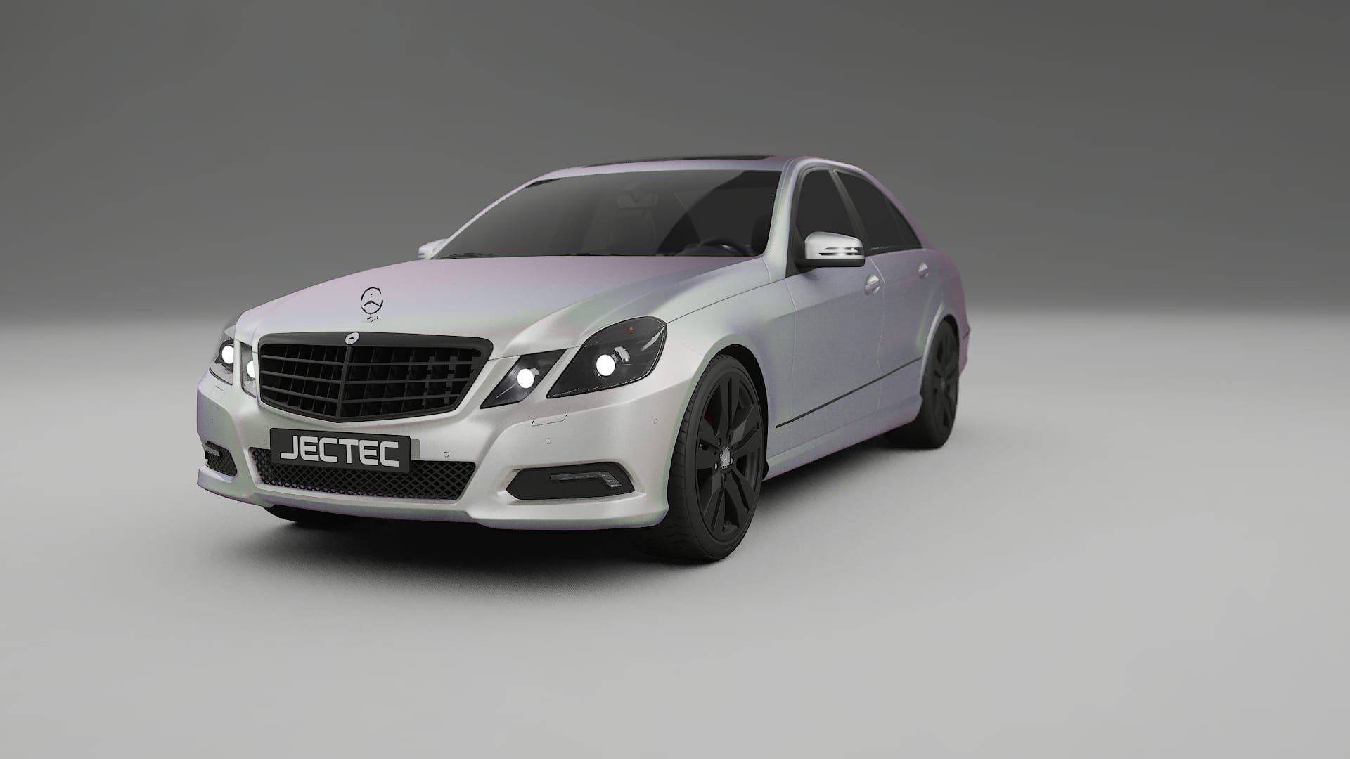 Mercedes E-Class Sedan W212 Prefacelift pre-LCI TPU Paint Protection Film | NEBULA Color Change PPF Full Pre-Cut Kit