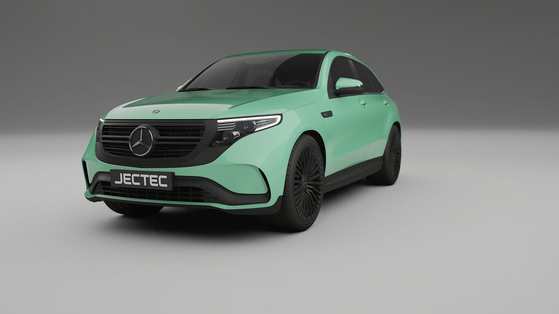 Mercedes EQC AMG TPU Paint Protection Film | DUSTY Color Change PPF Full Pre-Cut Kit