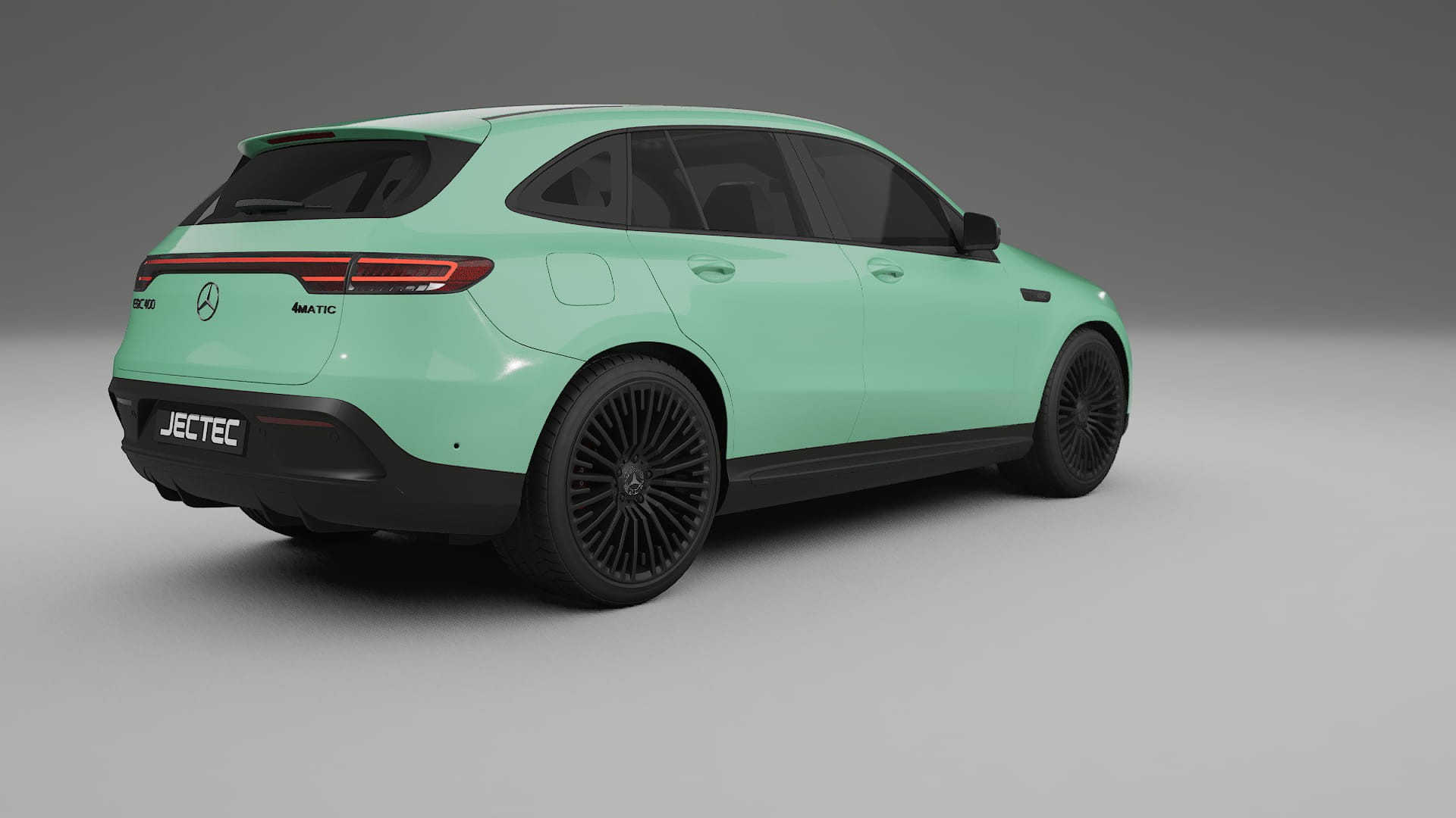 Mercedes EQC AMG TPU Paint Protection Film | DUSTY Color Change PPF Full Pre-Cut Kit