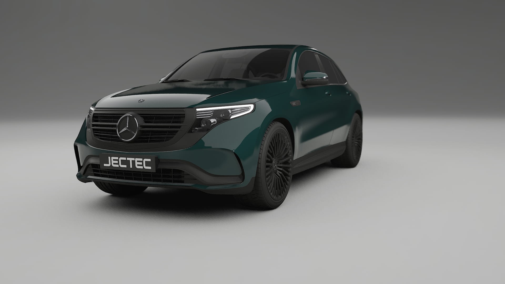 Mercedes EQC AMG TPU Paint Protection Film | INFERNO Color Change PPF Full Pre-Cut Kit