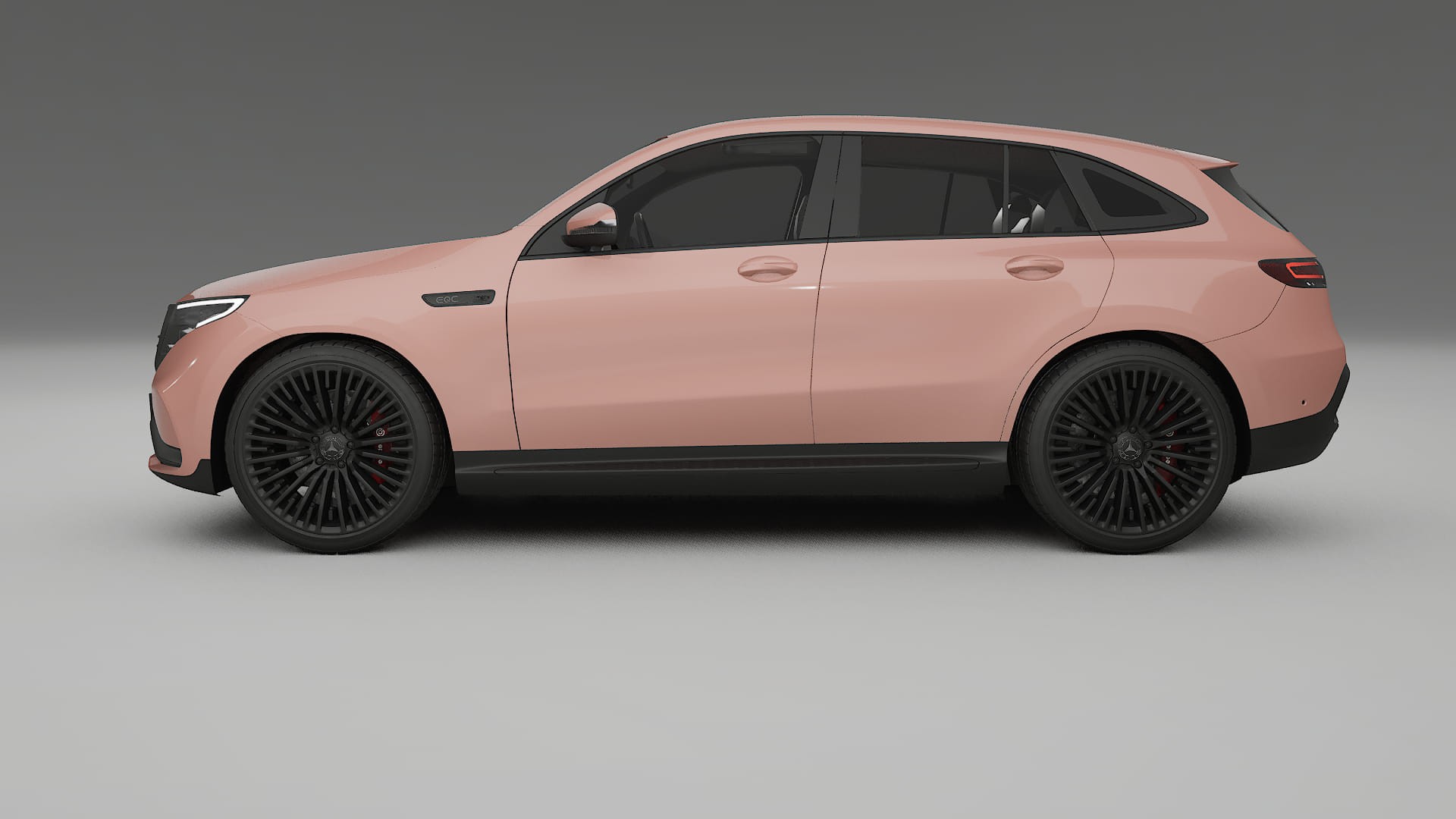 Mercedes EQC AMG TPU Paint Protection Film | BLUSH Color Change PPF Full Pre-Cut Kit
