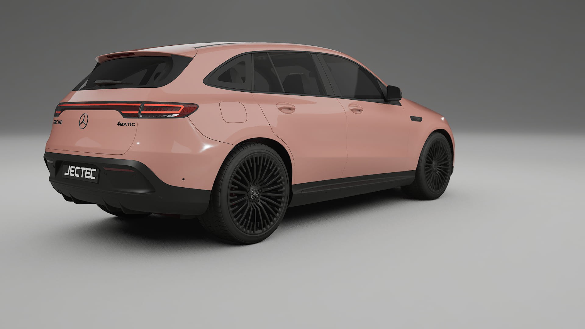 Mercedes EQC AMG TPU Paint Protection Film | BLUSH Color Change PPF Full Pre-Cut Kit