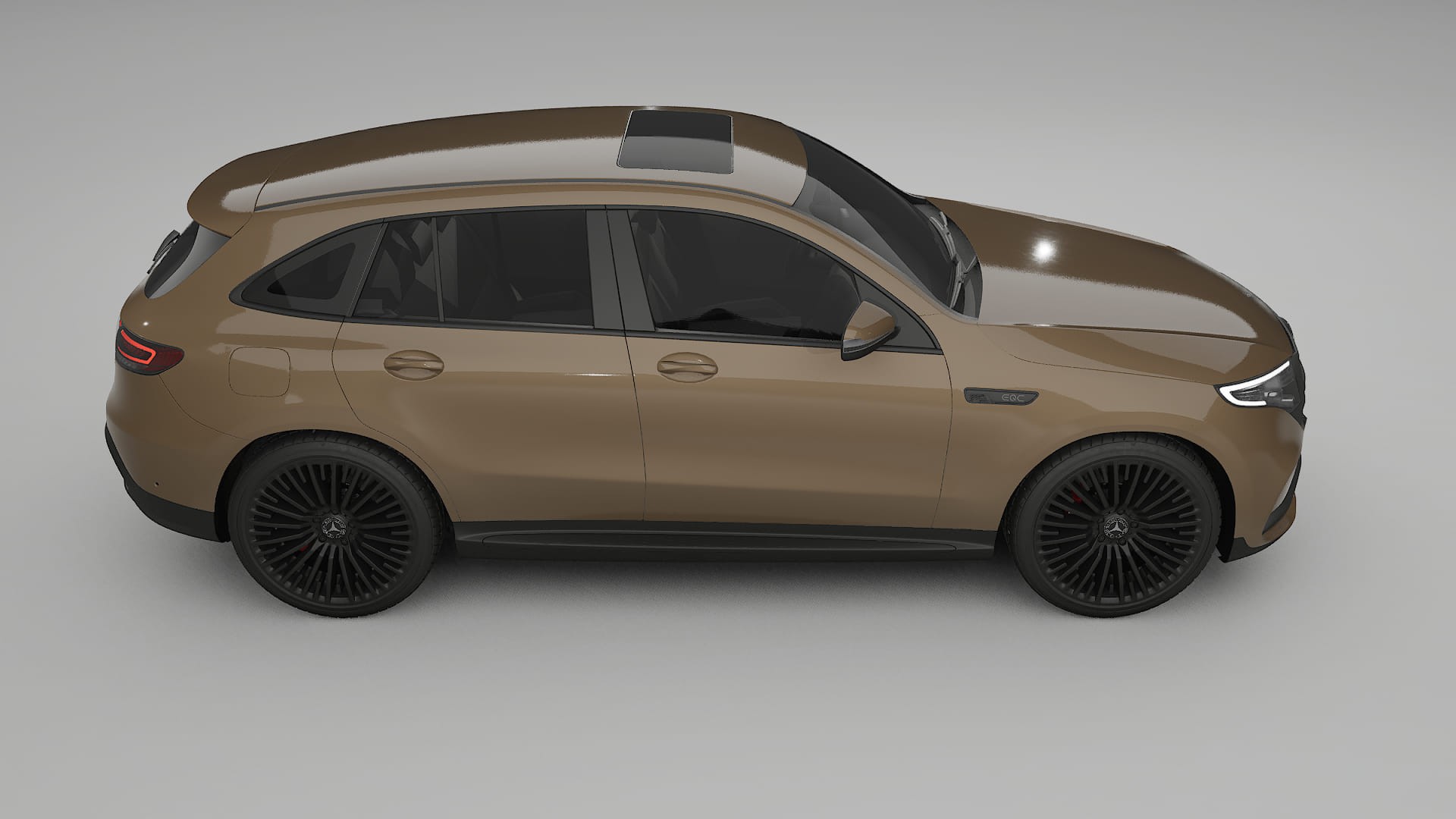 Mercedes EQC AMG TPU Paint Protection Film | SAHARA Color Change PPF Full Pre-Cut Kit