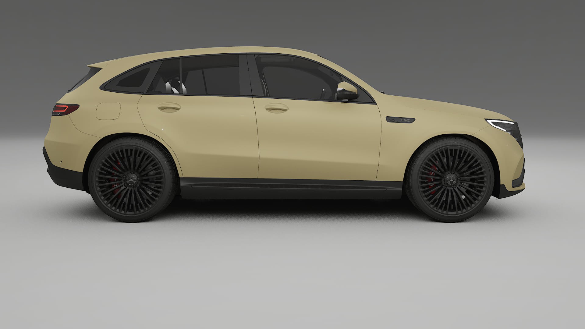 Mercedes EQC AMG TPU Paint Protection Film | SAND Color Change PPF Full Pre-Cut Kit