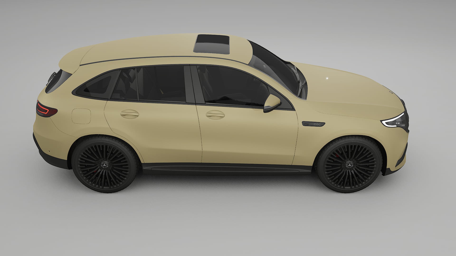 Mercedes EQC AMG TPU Paint Protection Film | SAND Color Change PPF Full Pre-Cut Kit