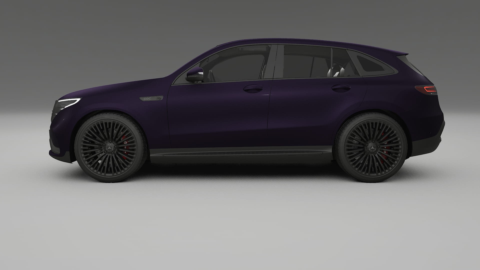 Mercedes EQC AMG TPU Paint Protection Film | VIOLET Color Change PPF Full Pre-Cut Kit