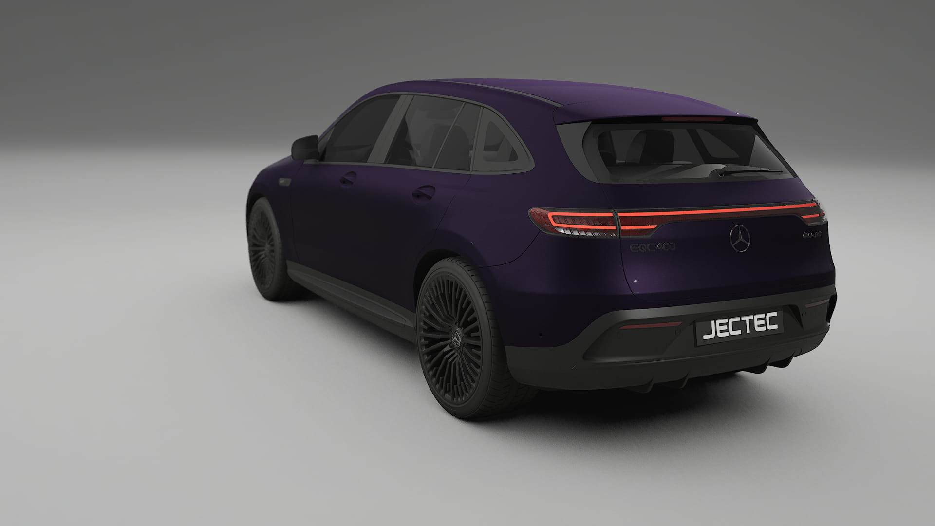 Mercedes EQC AMG TPU Paint Protection Film | VIOLET Color Change PPF Full Pre-Cut Kit