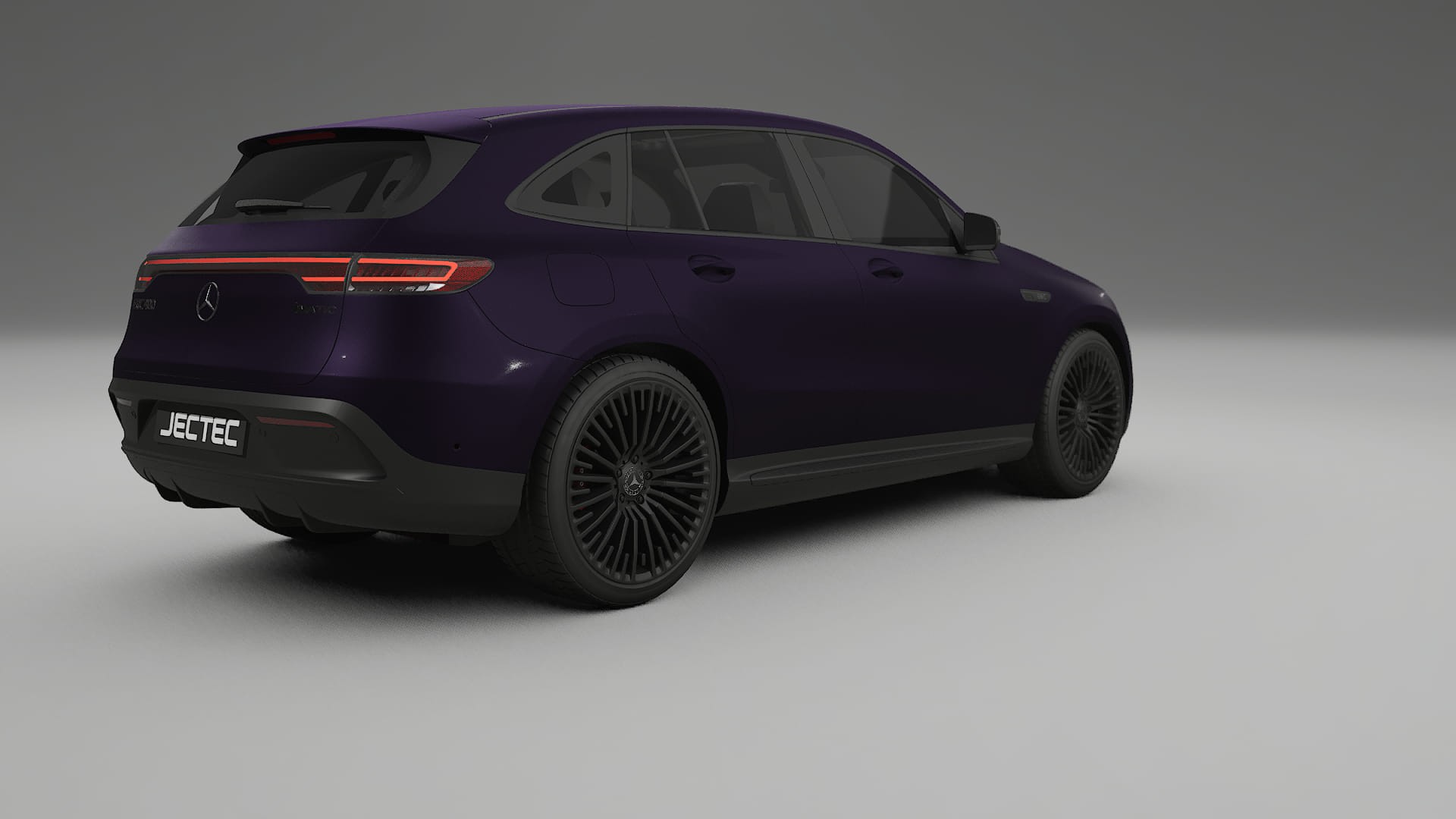 Mercedes EQC AMG TPU Paint Protection Film | VIOLET Color Change PPF Full Pre-Cut Kit