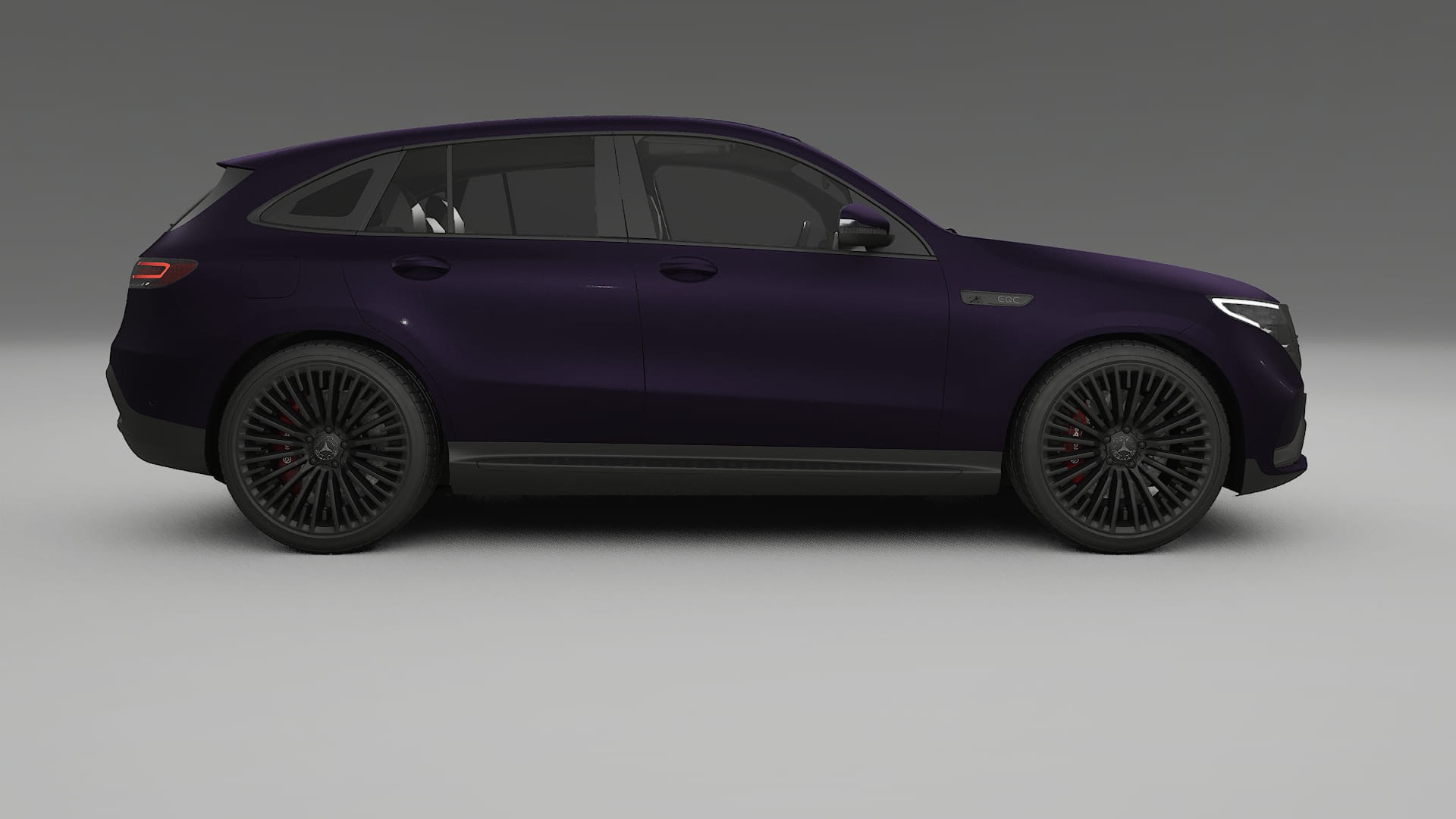 Mercedes EQC AMG TPU Paint Protection Film | VIOLET Color Change PPF Full Pre-Cut Kit