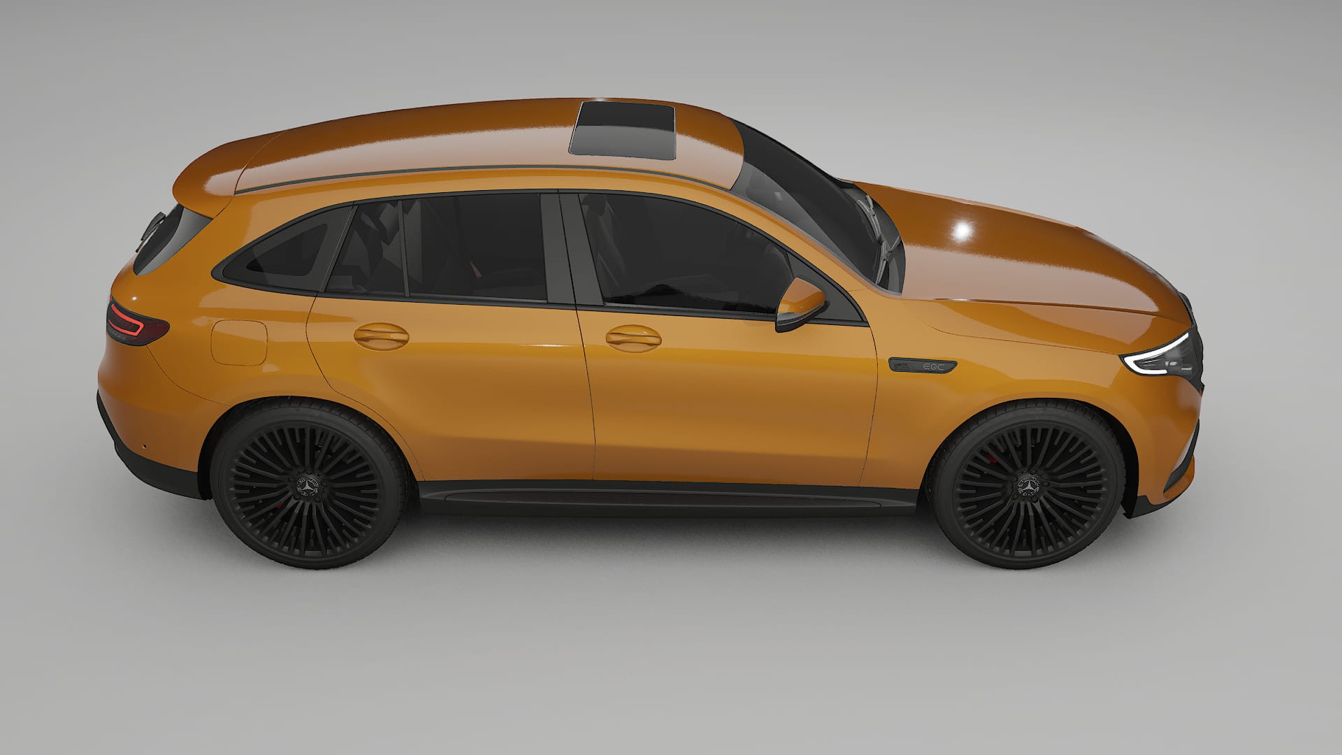 Mercedes EQC AMG TPU Paint Protection Film | DAISY Color Change PPF Full Pre-Cut Kit