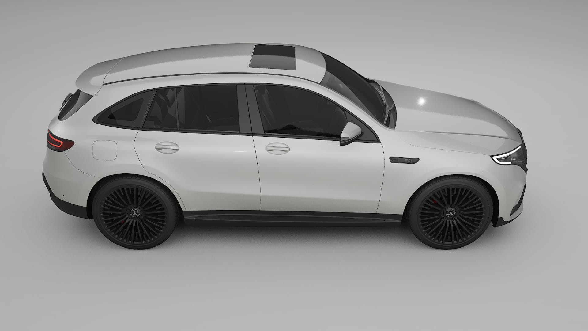 Mercedes EQC AMG TPU Paint Protection Film | PEARL Color Change PPF Full Pre-Cut Kit