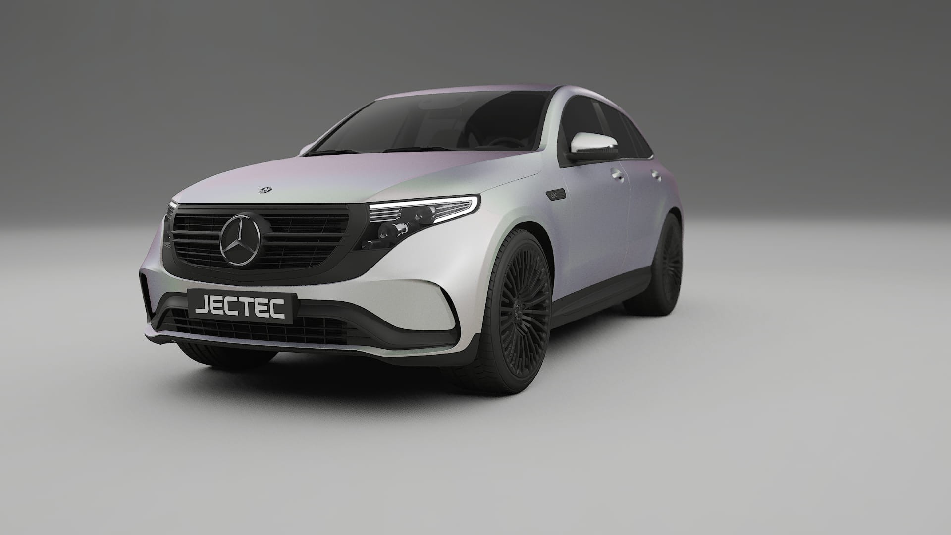 Mercedes EQC AMG TPU Paint Protection Film | NEBULA Color Change PPF Full Pre-Cut Kit