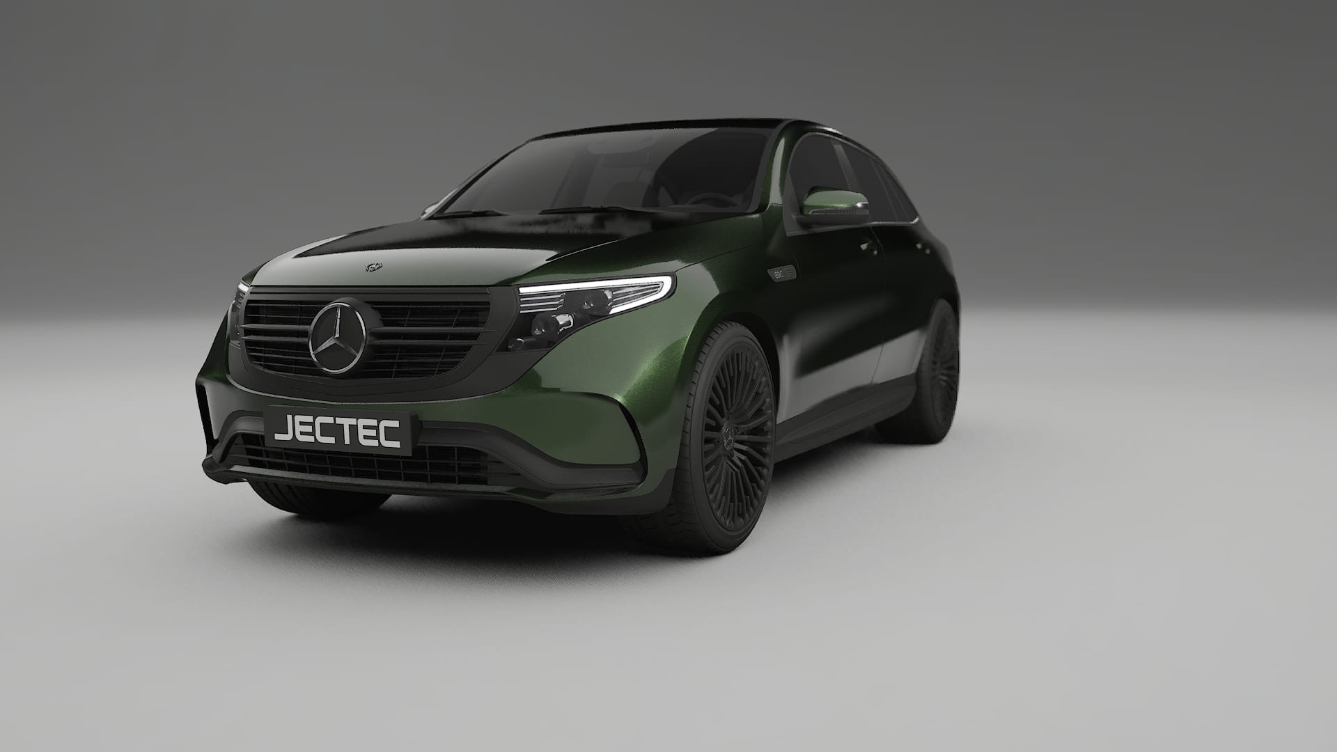 Mercedes EQC AMG TPU Paint Protection Film | LAGOON Color Change PPF Full Pre-Cut Kit