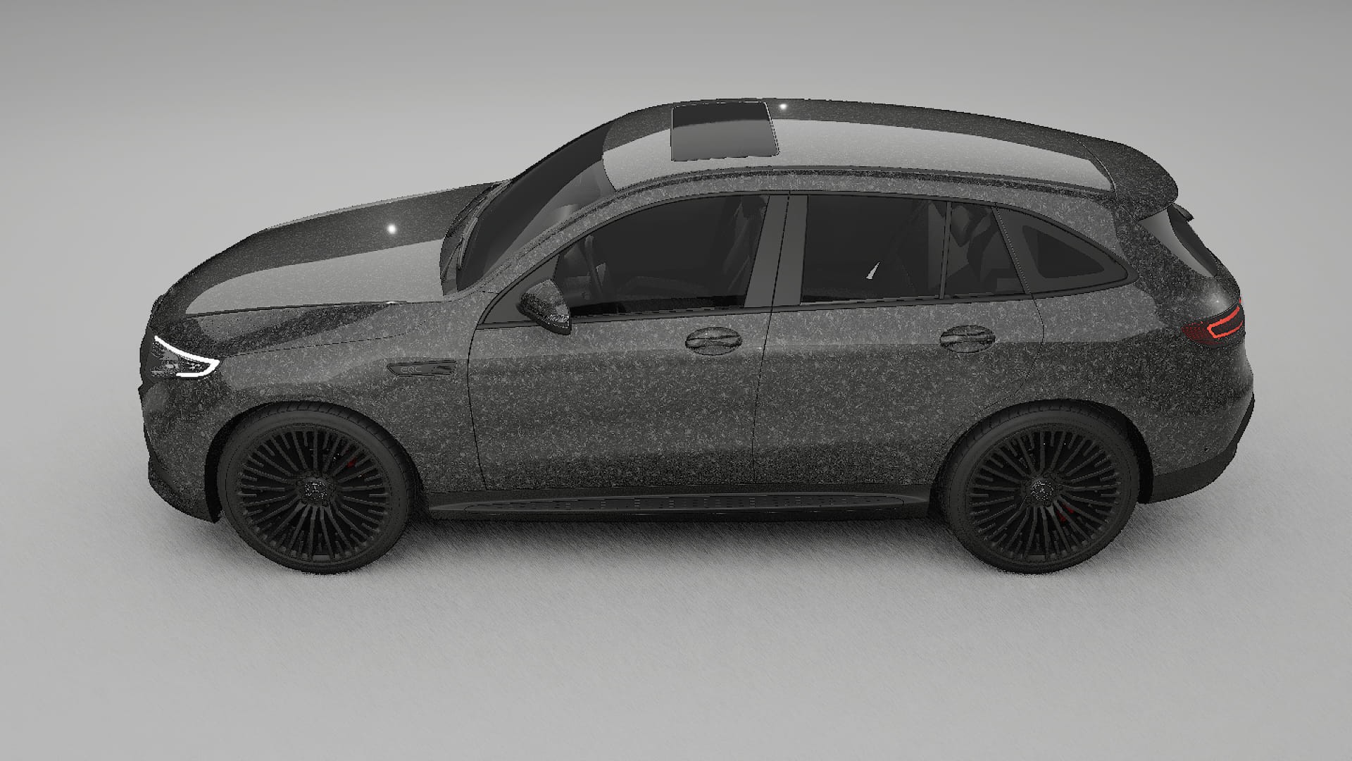 Mercedes EQC AMG TPU Paint Protection Film | FORGED S Color Change PPF Full Pre-Cut Kit