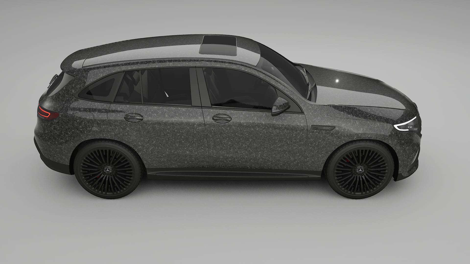 Mercedes EQC AMG TPU Paint Protection Film | FORGED S Color Change PPF Full Pre-Cut Kit