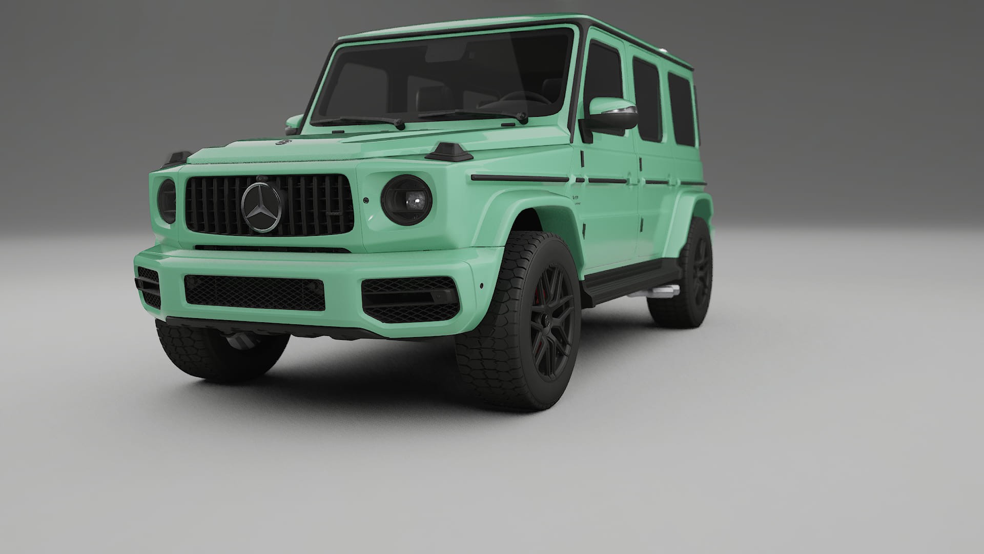 Mercedes G63 AMG W463A TPU Paint Protection Film | DUSTY Color Change PPF Full Pre-Cut Kit
