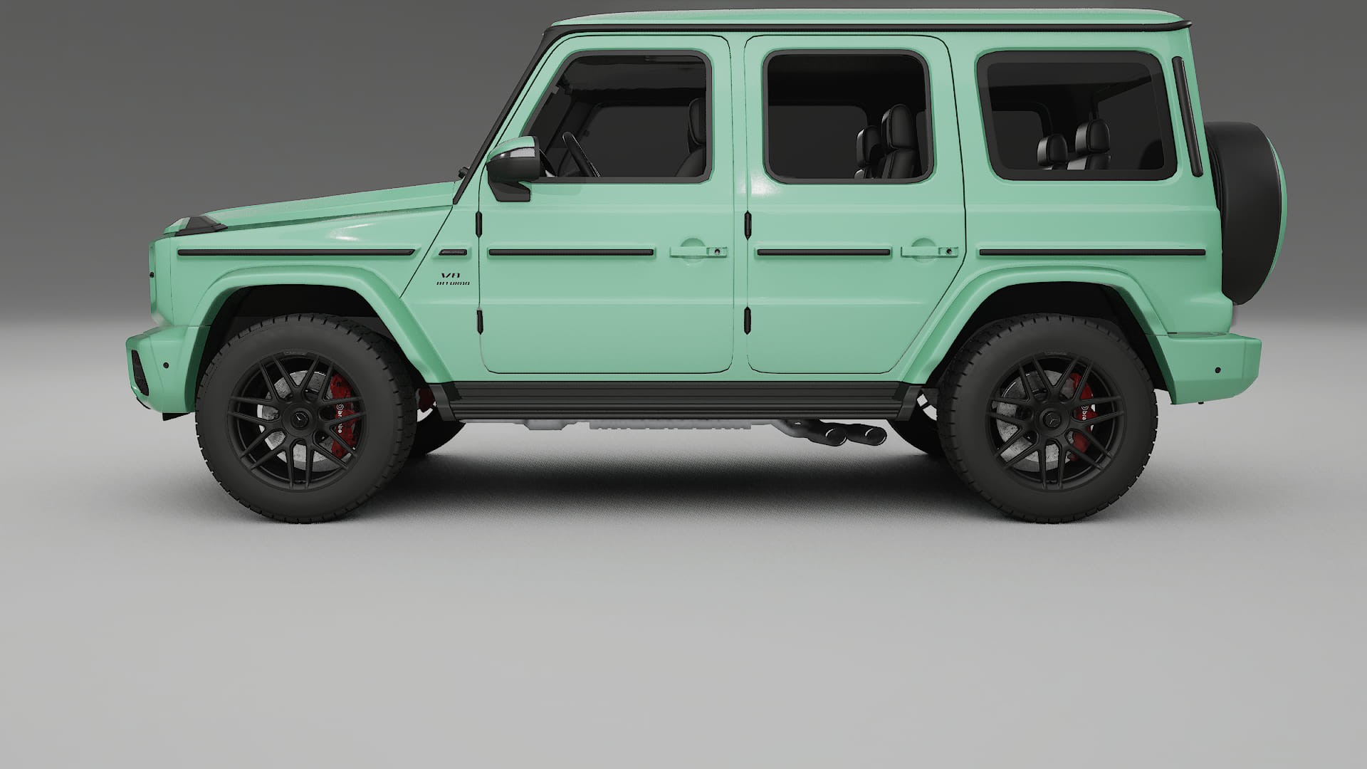 Mercedes G63 AMG W463A TPU Paint Protection Film | DUSTY Color Change PPF Full Pre-Cut Kit