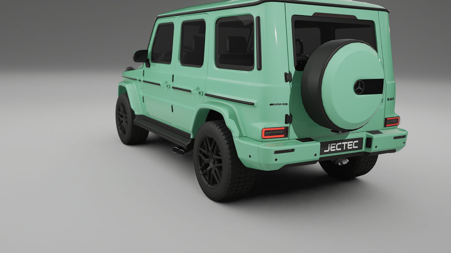 Mercedes G63 AMG W463A TPU Paint Protection Film | DUSTY Color Change PPF Full Pre-Cut Kit