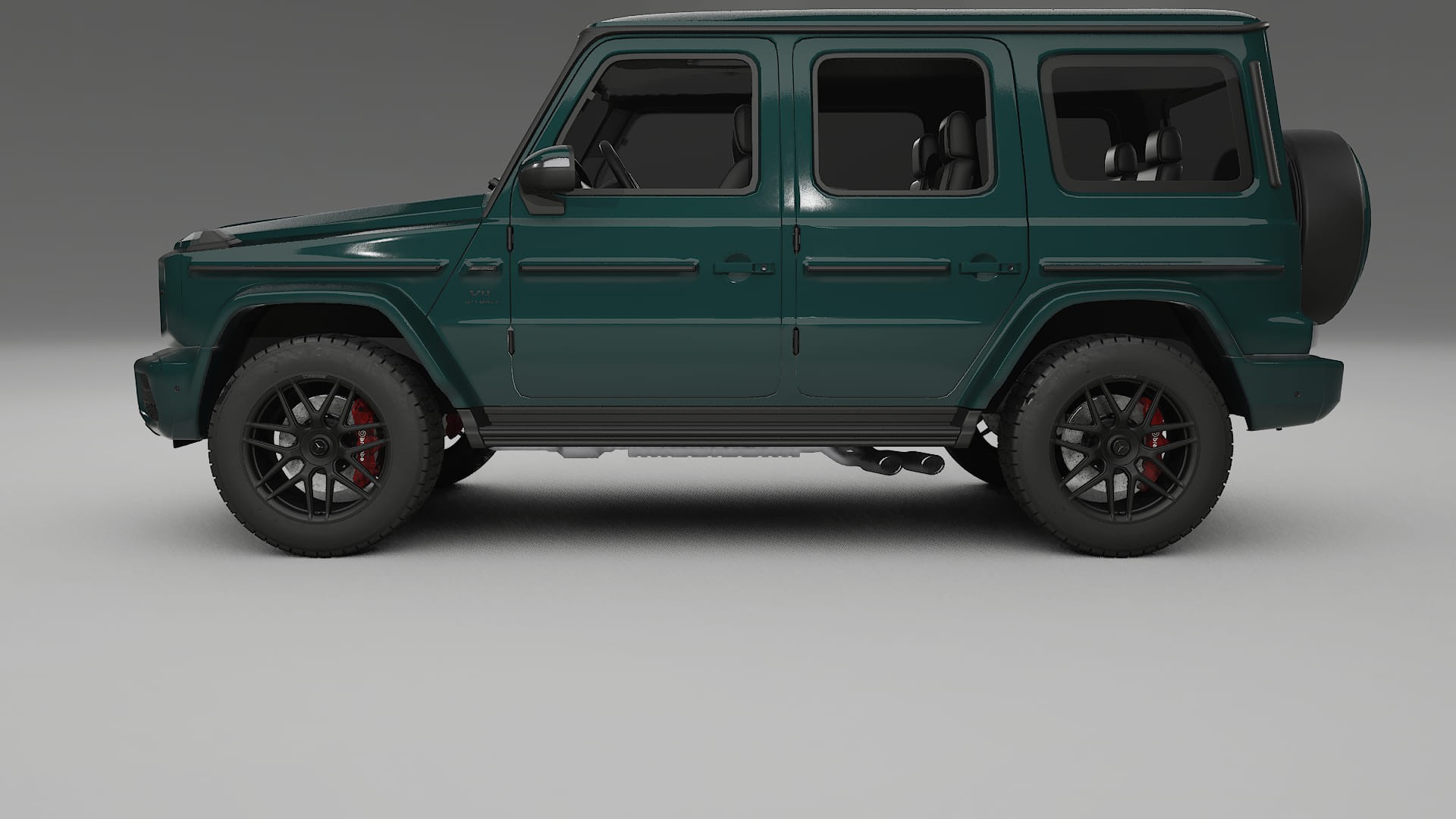 Mercedes G63 AMG W463A TPU Paint Protection Film | INFERNO Color Change PPF Full Pre-Cut Kit