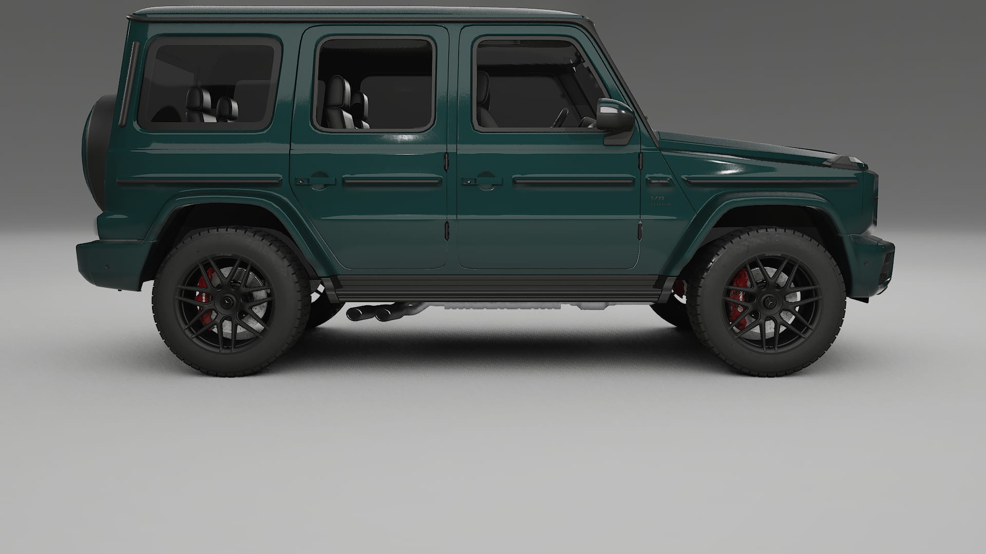 Mercedes G63 AMG W463A TPU Paint Protection Film | INFERNO Color Change PPF Full Pre-Cut Kit