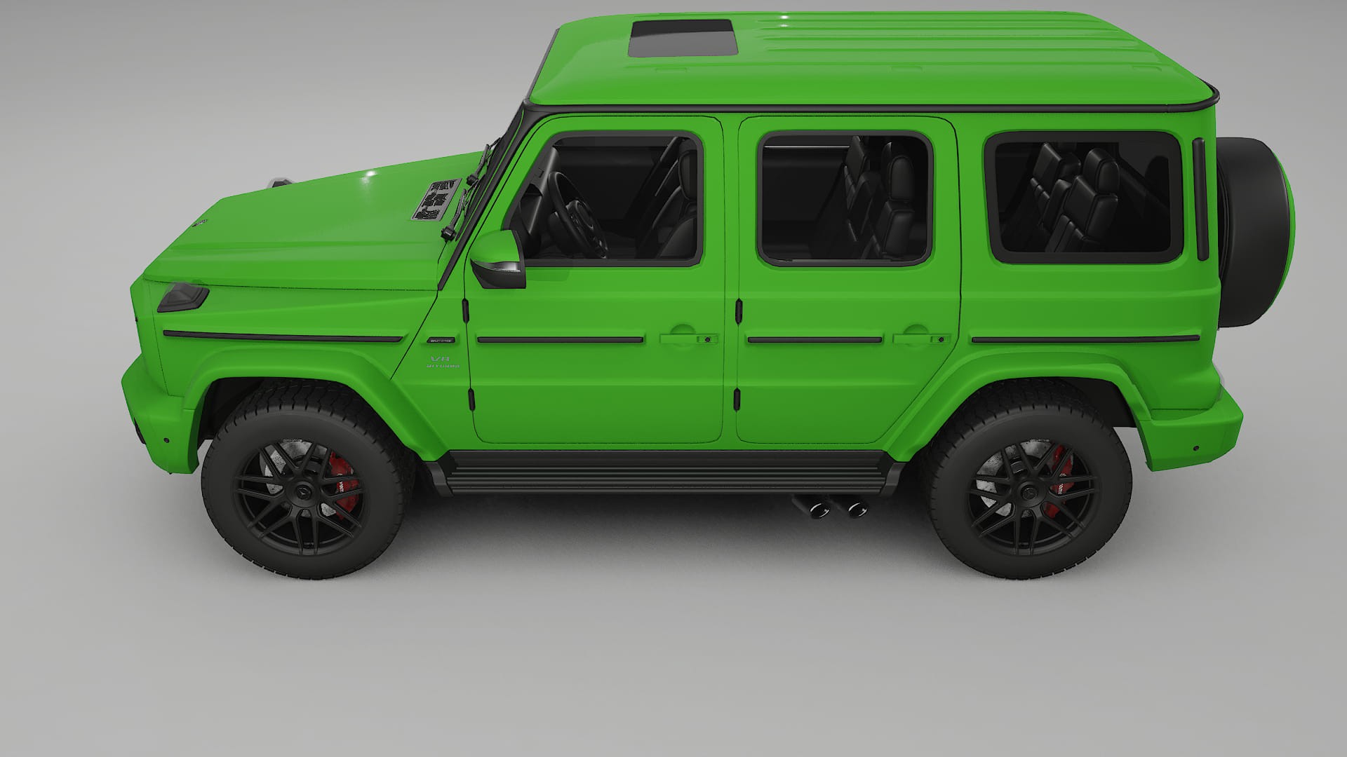 Mercedes G63 AMG W463A TPU Paint Protection Film | VENOM Color Change PPF Full Pre-Cut Kit