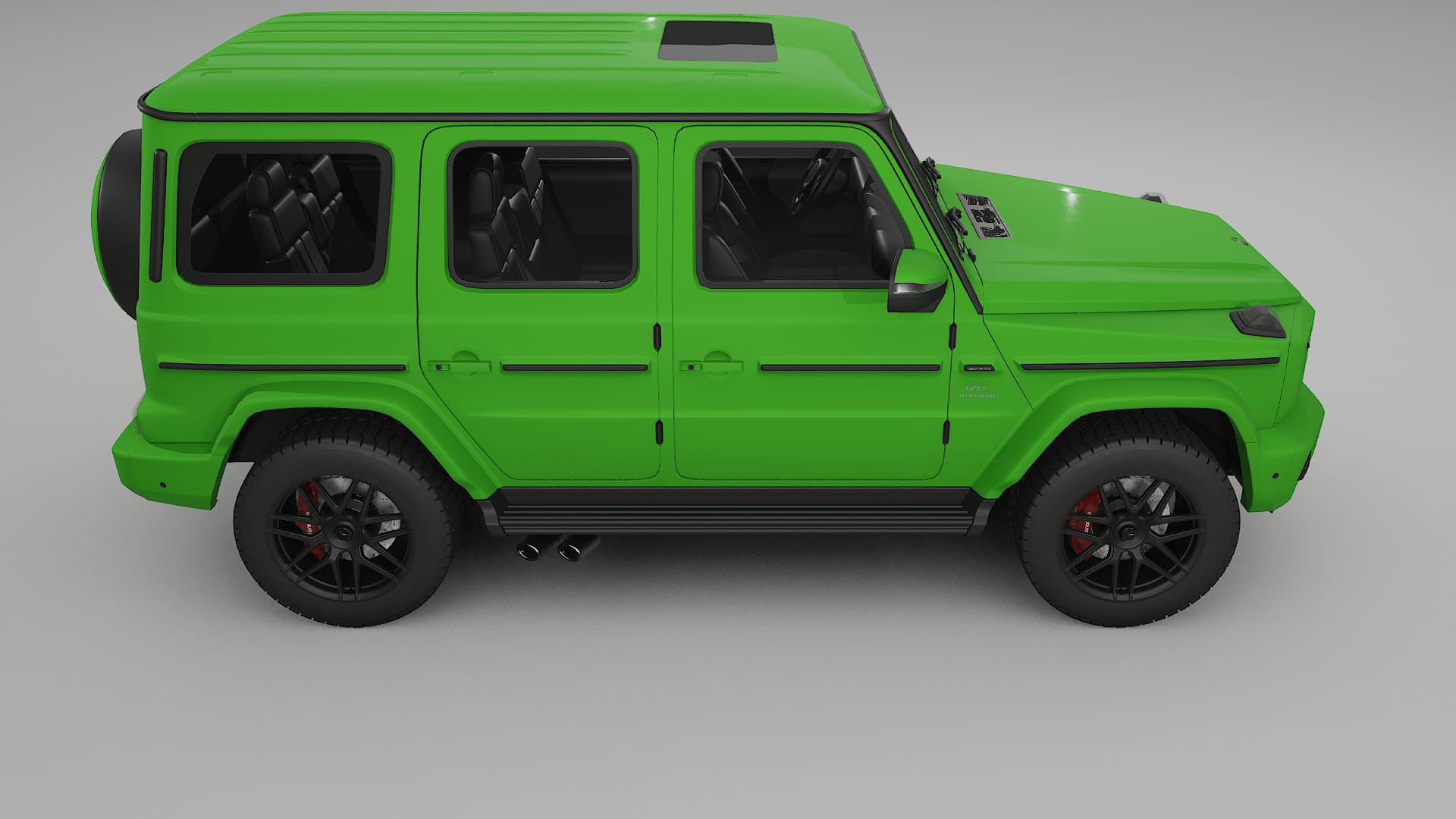 Mercedes G63 AMG W463A TPU Paint Protection Film | VENOM Color Change PPF Full Pre-Cut Kit