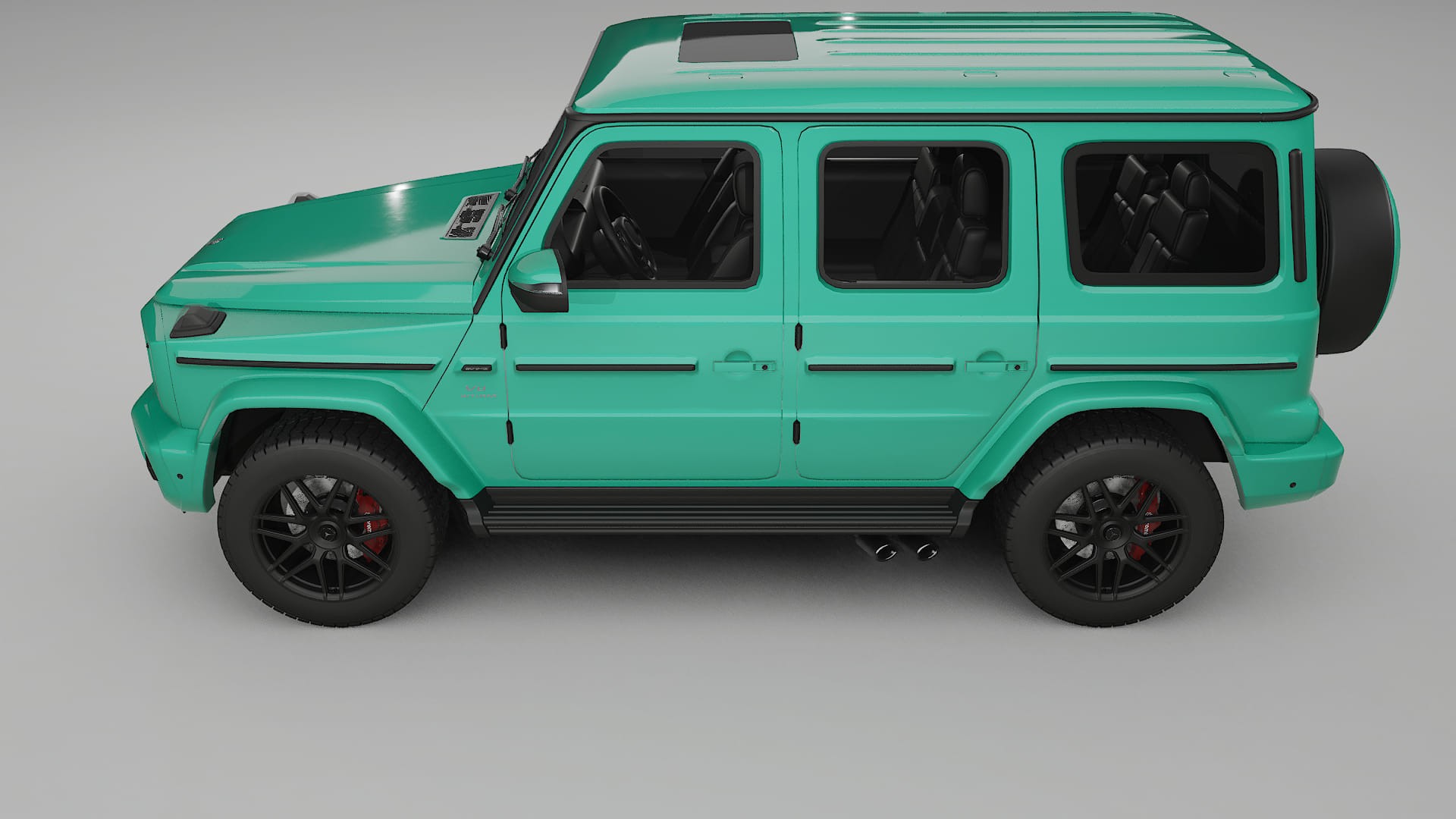 Mercedes G63 AMG W463A TPU Paint Protection Film | JEWEL Color Change PPF Full Pre-Cut Kit