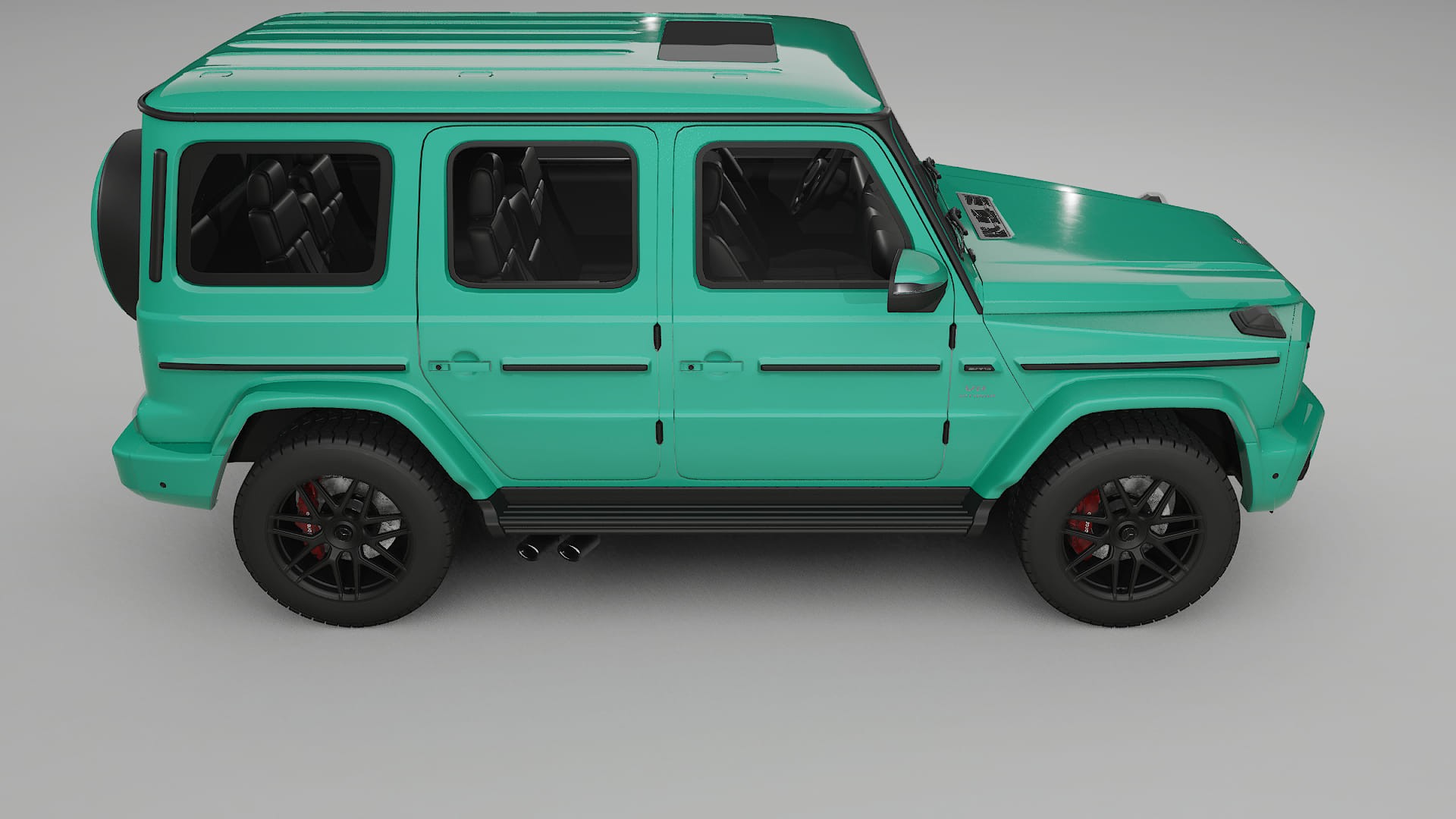 Mercedes G63 AMG W463A TPU Paint Protection Film | JEWEL Color Change PPF Full Pre-Cut Kit