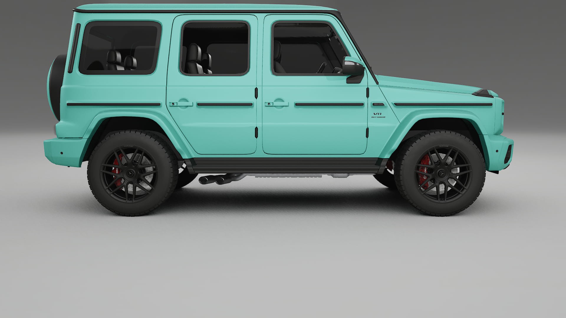 Mercedes G63 AMG W463A TPU Paint Protection Film | FROST Color Change PPF Full Pre-Cut Kit