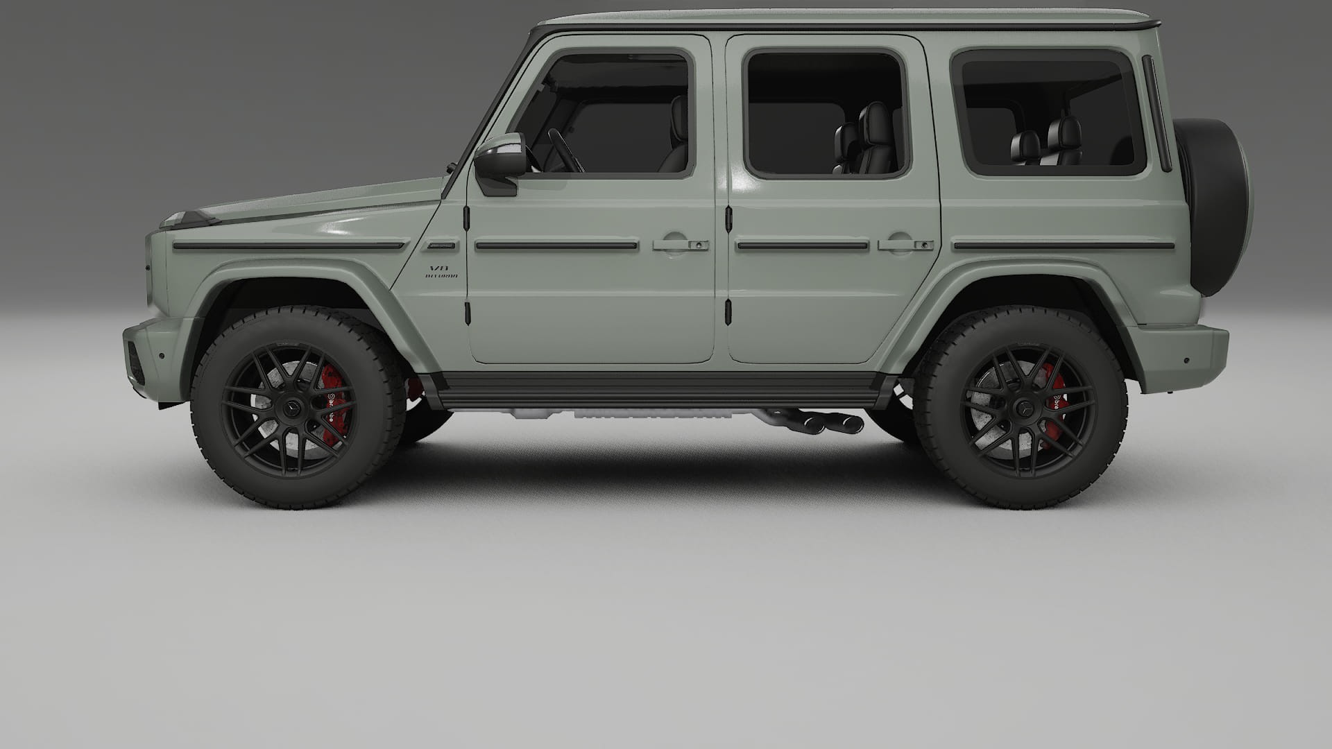 Mercedes G63 AMG W463A TPU Paint Protection Film | SLATE Color Change PPF Full Pre-Cut Kit