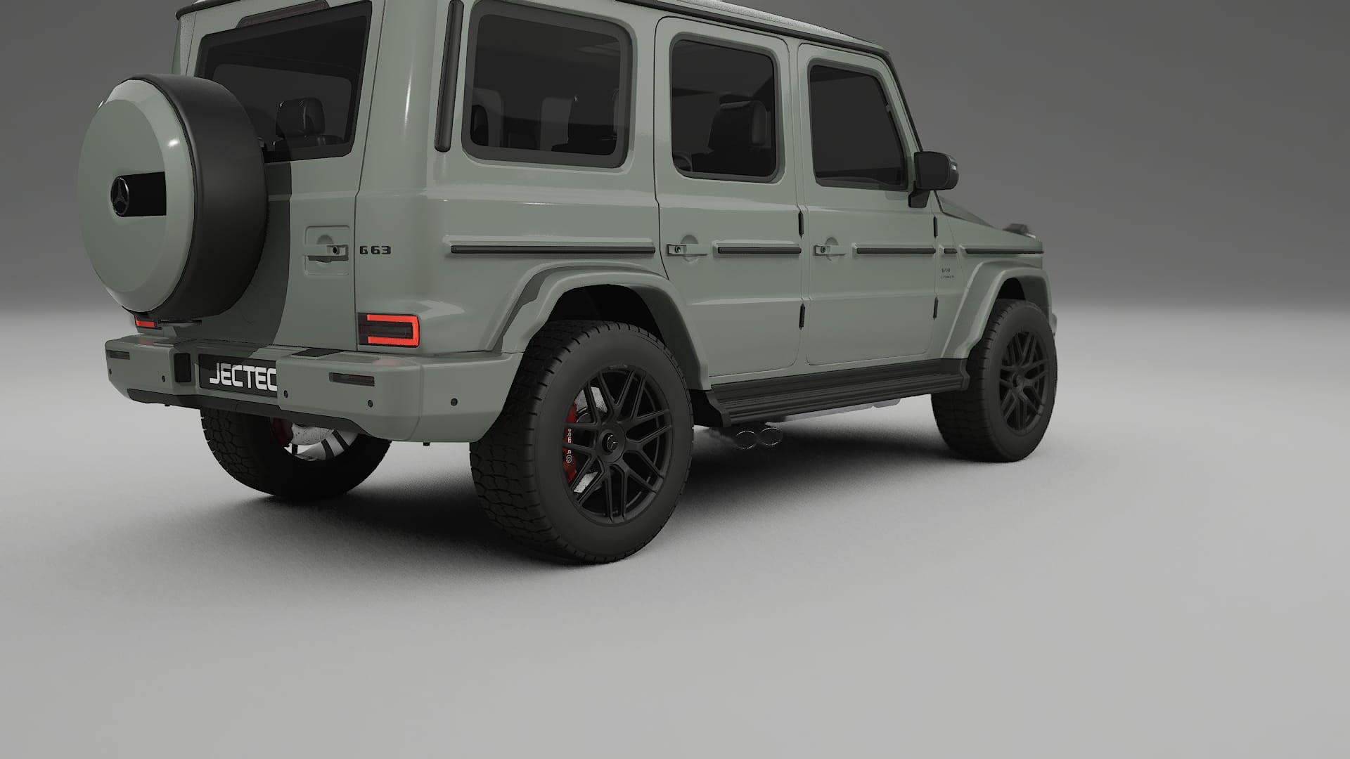 Mercedes G63 AMG W463A TPU Paint Protection Film | SLATE Color Change PPF Full Pre-Cut Kit