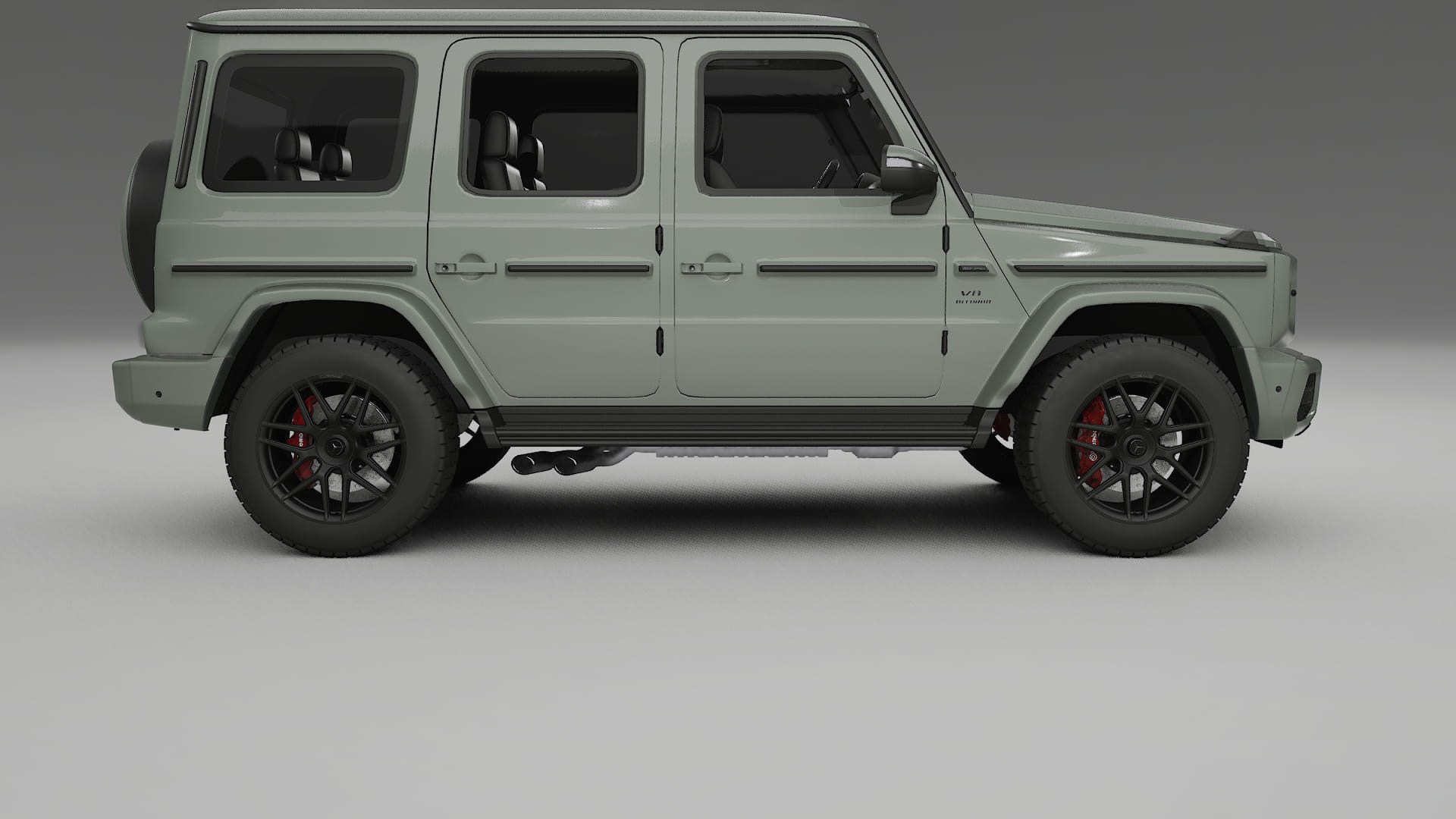 Mercedes G63 AMG W463A TPU Paint Protection Film | SLATE Color Change PPF Full Pre-Cut Kit