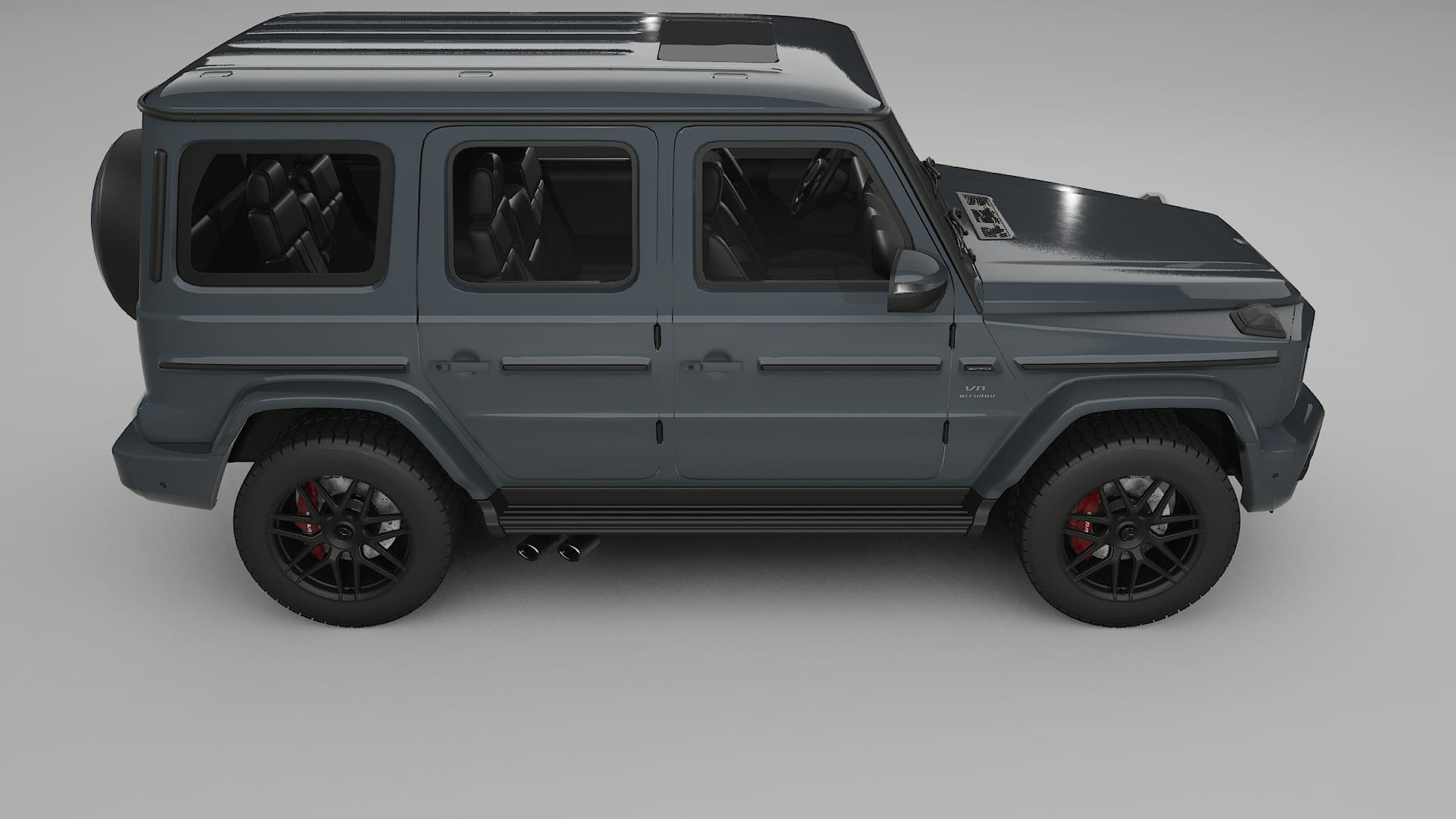 Mercedes G63 AMG W463A TPU Paint Protection Film | GRANITE Color Change PPF Full Pre-Cut Kit