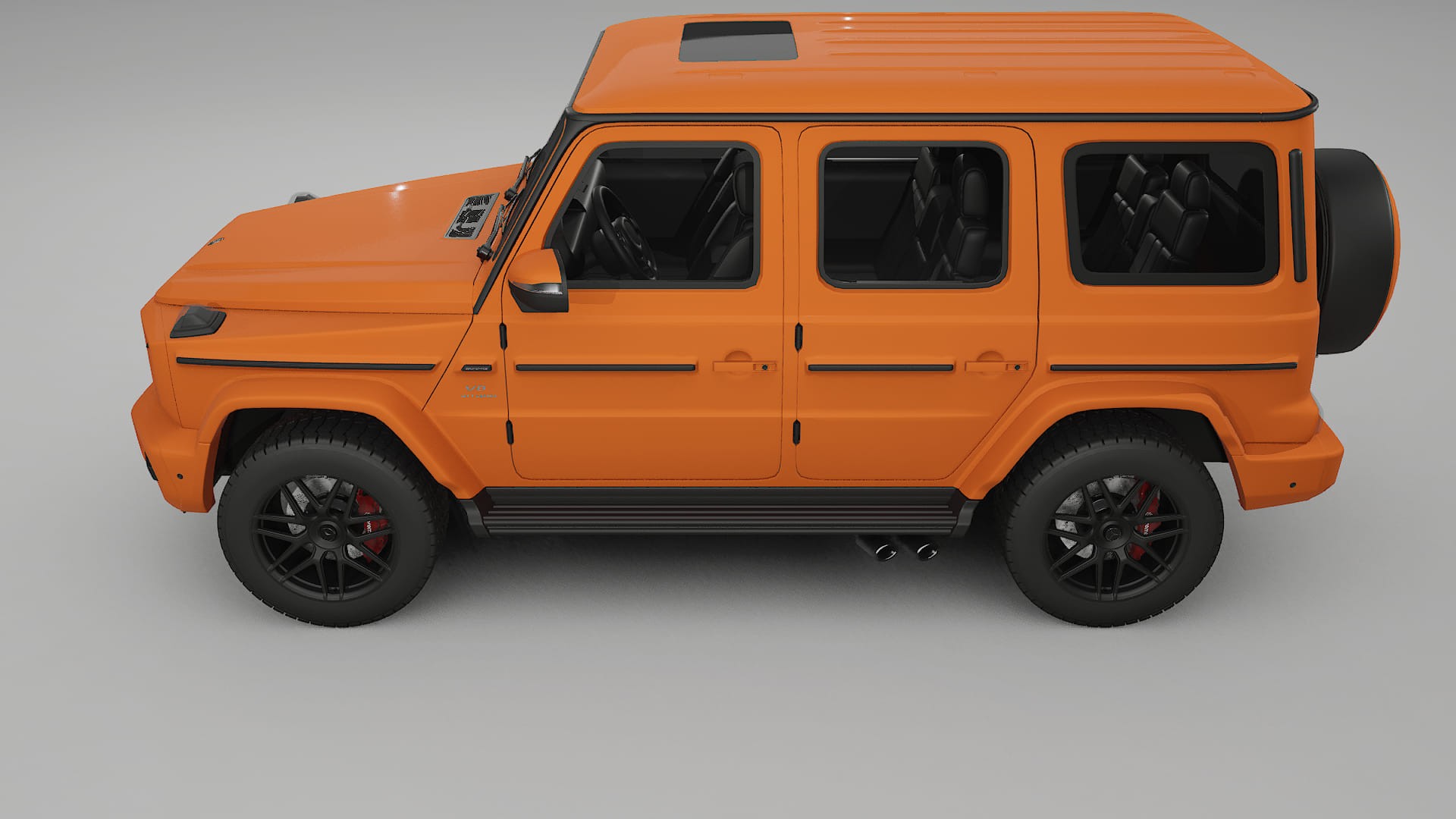 Mercedes G63 AMG W463A TPU Paint Protection Film | ROCKET Color Change PPF Full Pre-Cut Kit