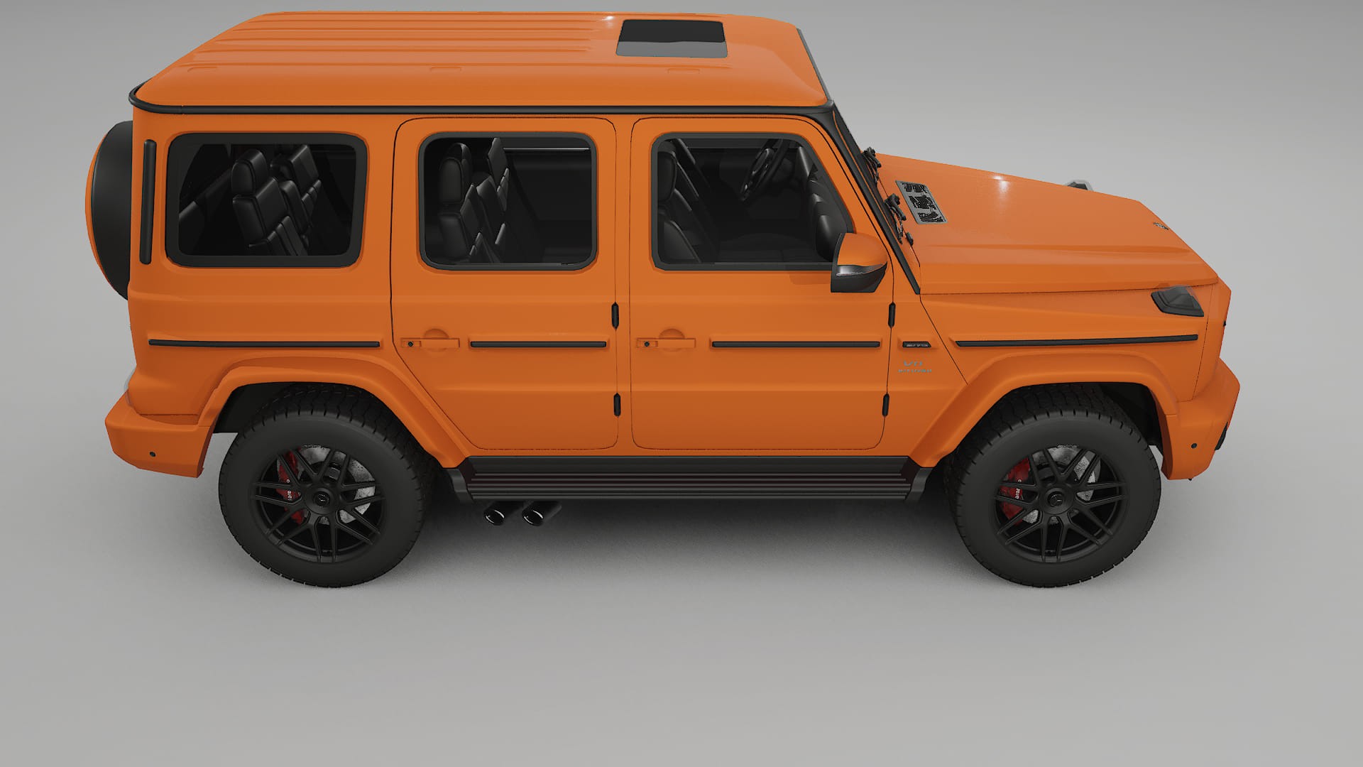 Mercedes G63 AMG W463A TPU Paint Protection Film | ROCKET Color Change PPF Full Pre-Cut Kit