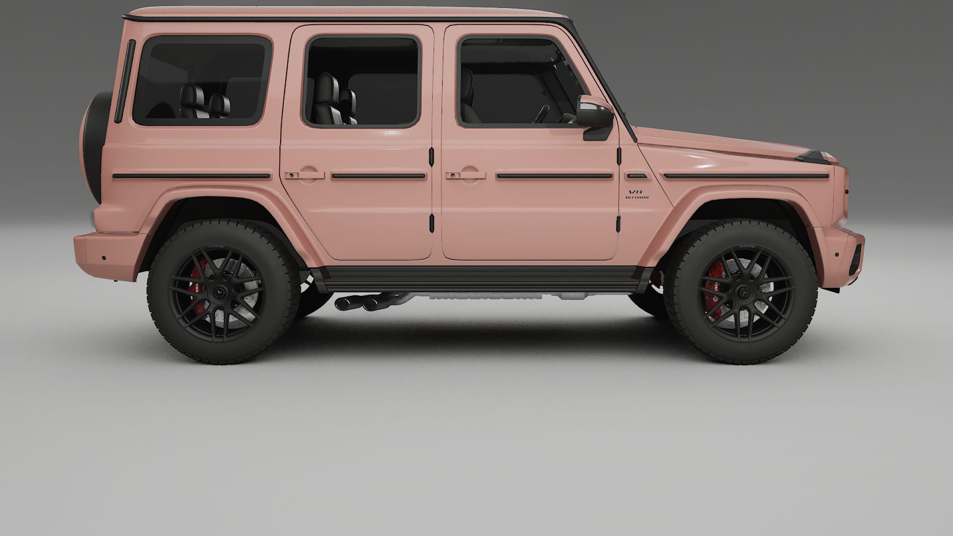 Mercedes G63 AMG W463A TPU Paint Protection Film | BLUSH Color Change PPF Full Pre-Cut Kit