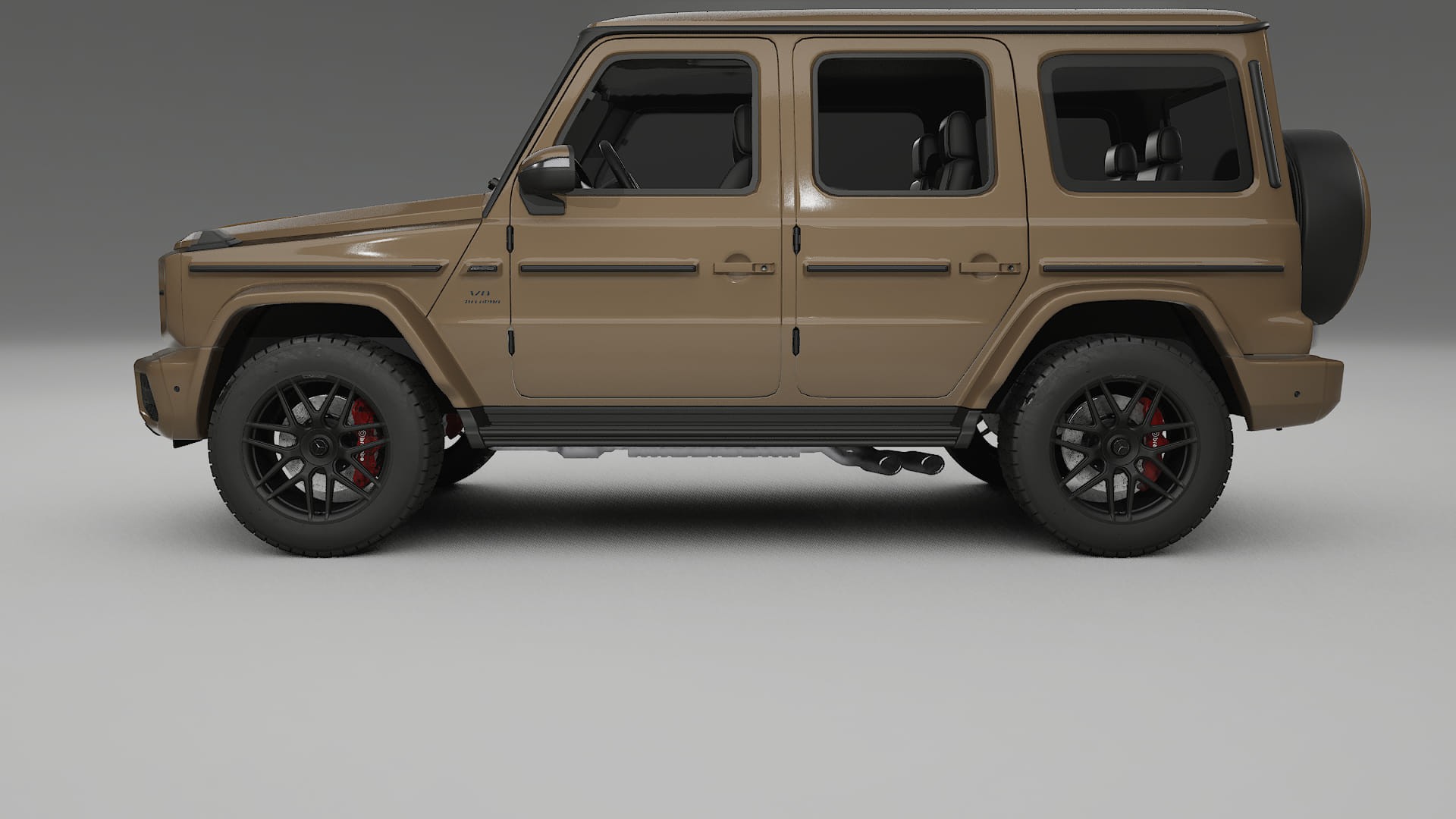 Mercedes G63 AMG W463A TPU Paint Protection Film | SAHARA Color Change PPF Full Pre-Cut Kit