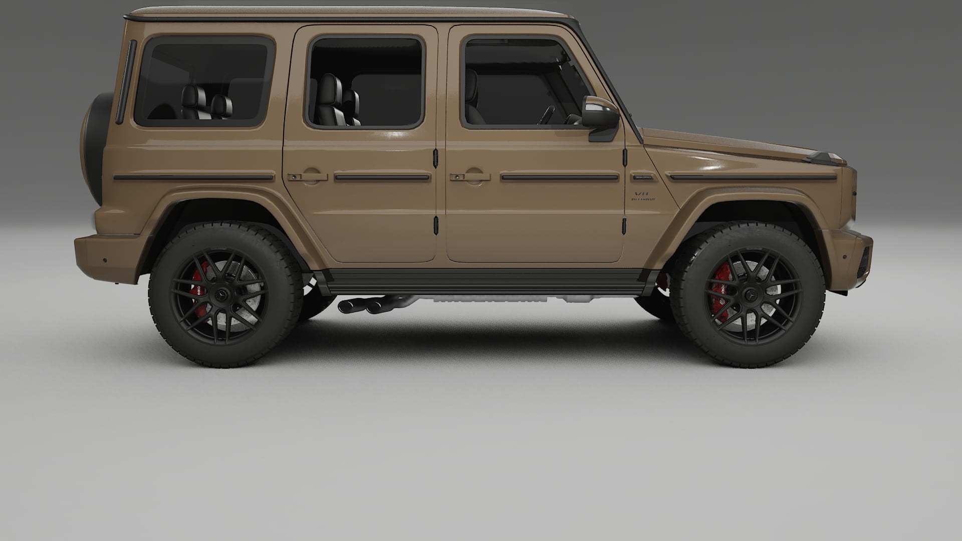 Mercedes G63 AMG W463A TPU Paint Protection Film | SAHARA Color Change PPF Full Pre-Cut Kit