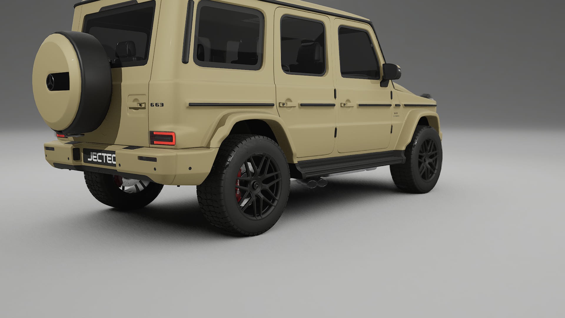 Mercedes G63 AMG W463A TPU Paint Protection Film | SAND Color Change PPF Full Pre-Cut Kit