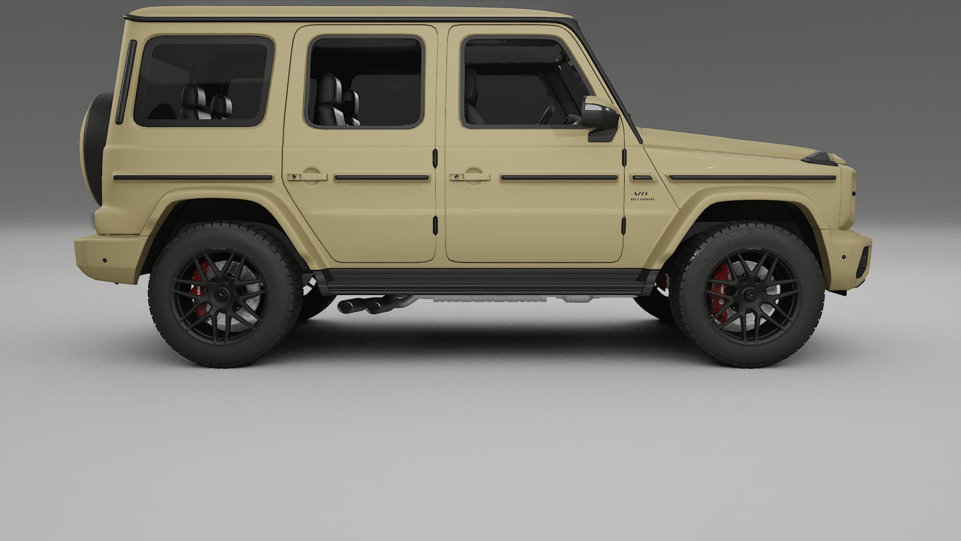 Mercedes G63 AMG W463A TPU Paint Protection Film | SAND Color Change PPF Full Pre-Cut Kit