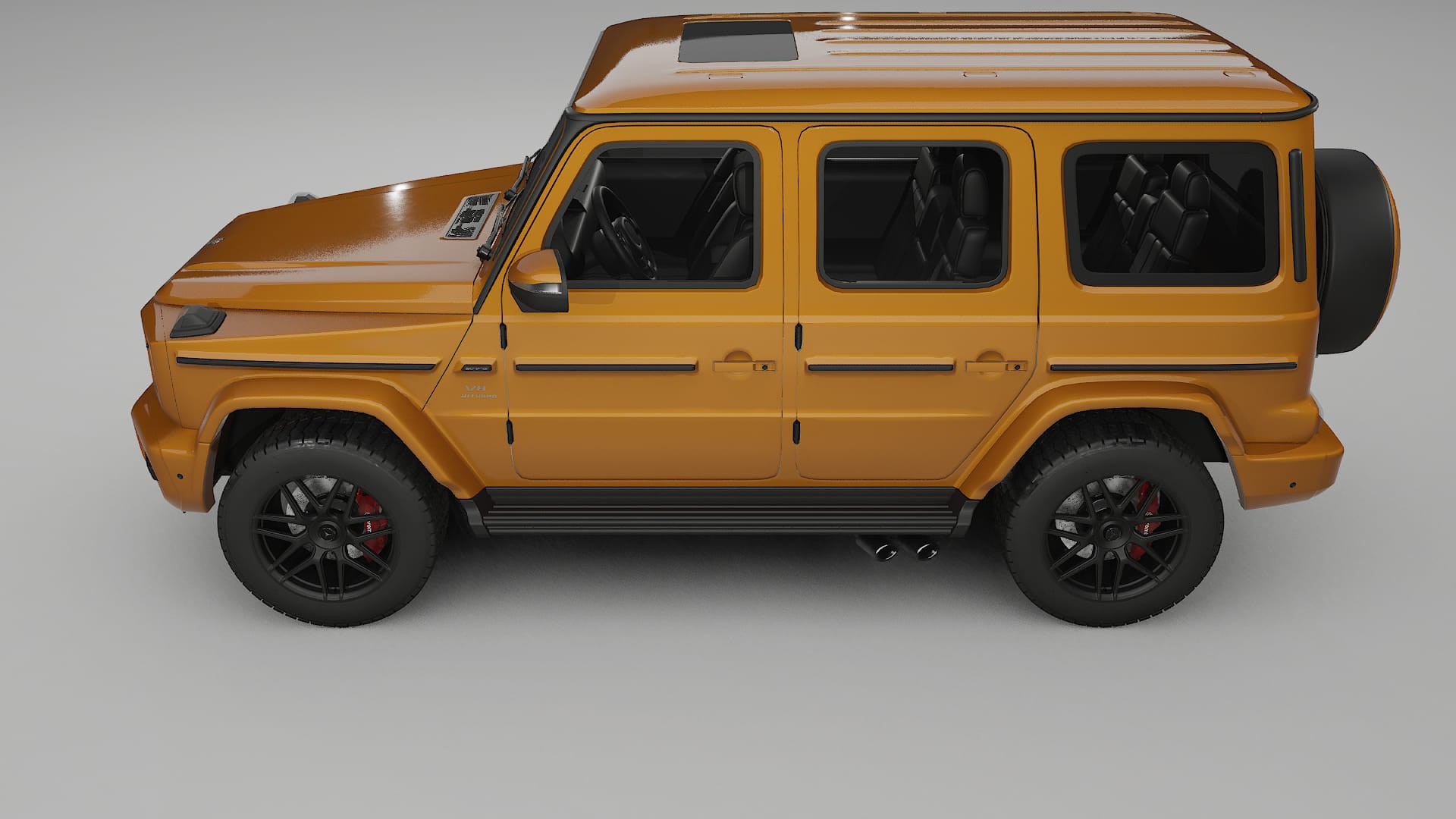 Mercedes G63 AMG W463A TPU Paint Protection Film | DAISY Color Change PPF Full Pre-Cut Kit