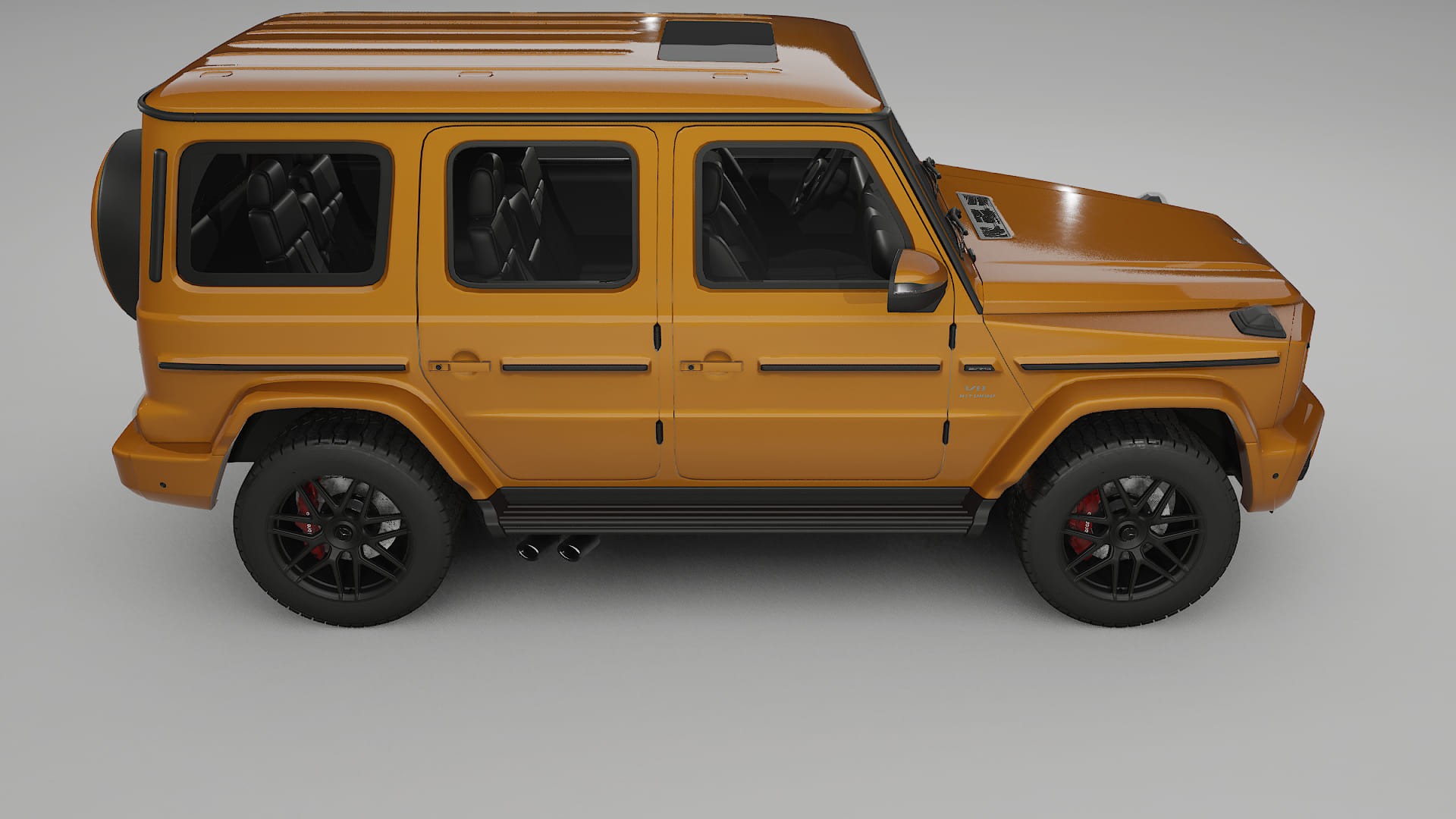 Mercedes G63 AMG W463A TPU Paint Protection Film | DAISY Color Change PPF Full Pre-Cut Kit