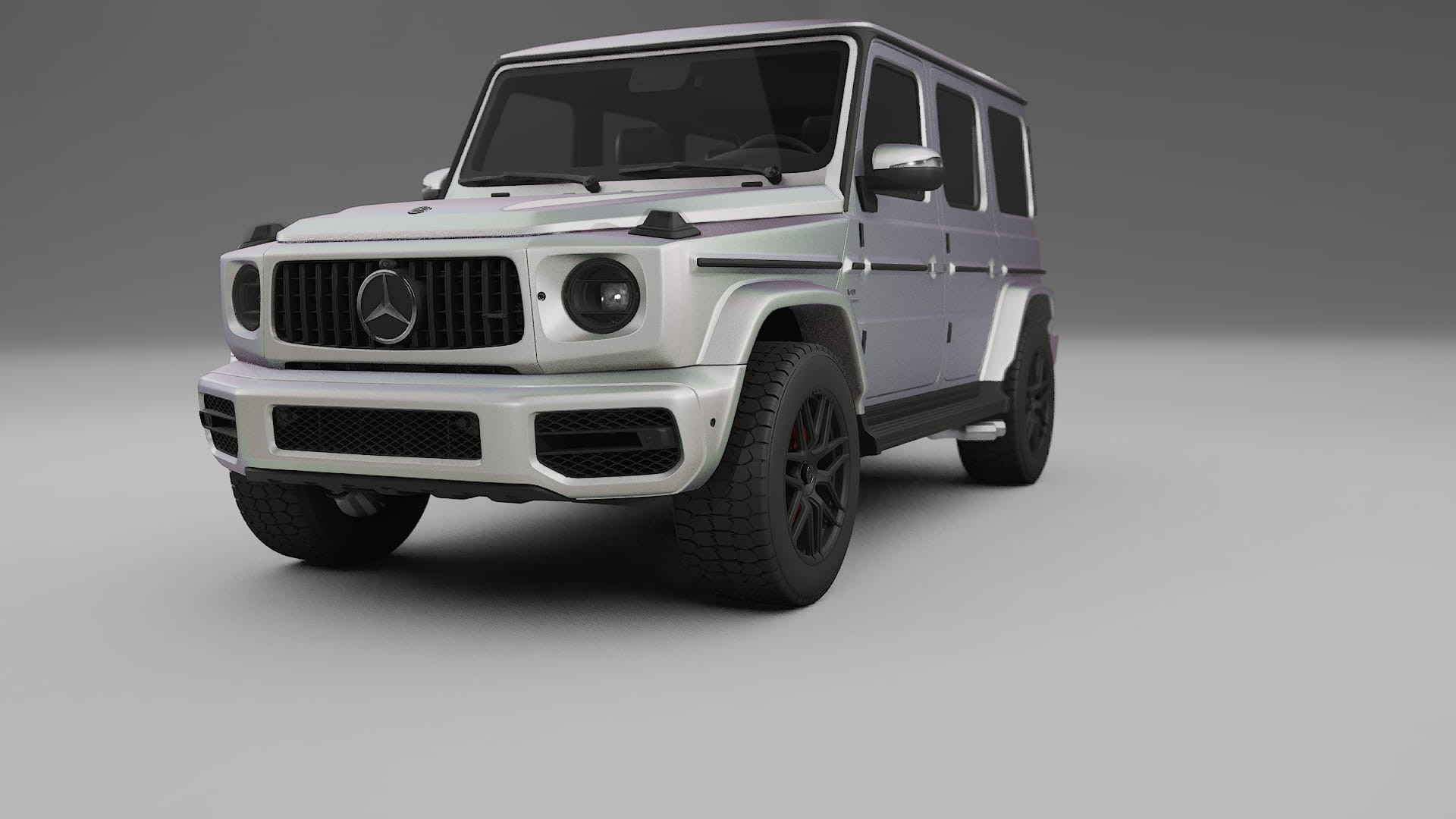 Mercedes G63 AMG W463A TPU Paint Protection Film | NEBULA Color Change PPF Full Pre-Cut Kit