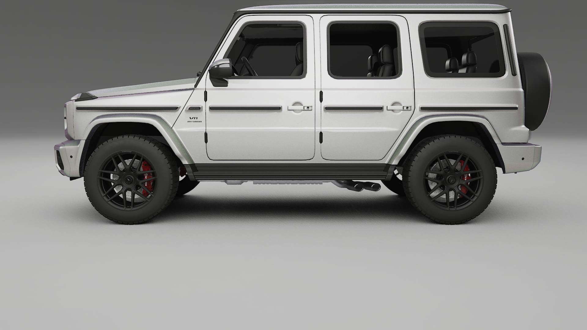 Mercedes G63 AMG W463A TPU Paint Protection Film | NEBULA Color Change PPF Full Pre-Cut Kit