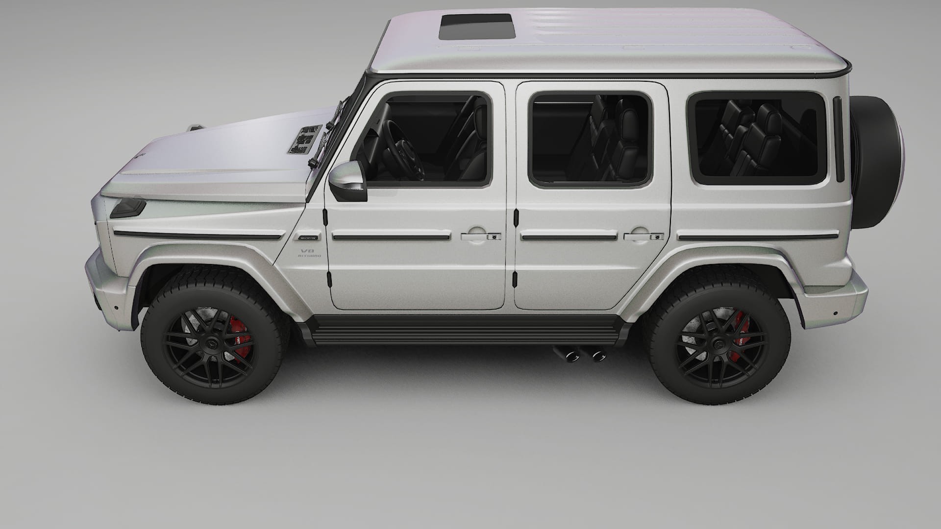Mercedes G63 AMG W463A TPU Paint Protection Film | NEBULA Color Change PPF Full Pre-Cut Kit