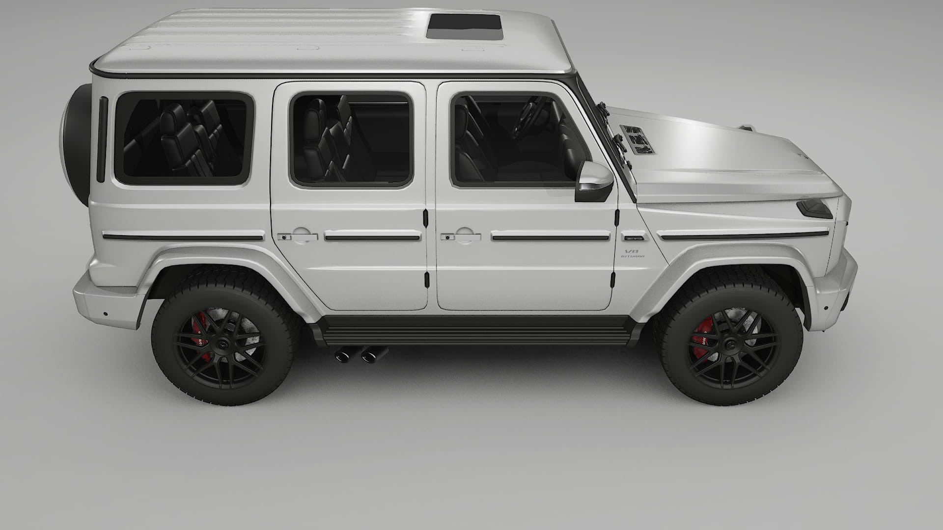 Mercedes G63 AMG W463A TPU Paint Protection Film | OPAL Color Change PPF Full Pre-Cut Kit