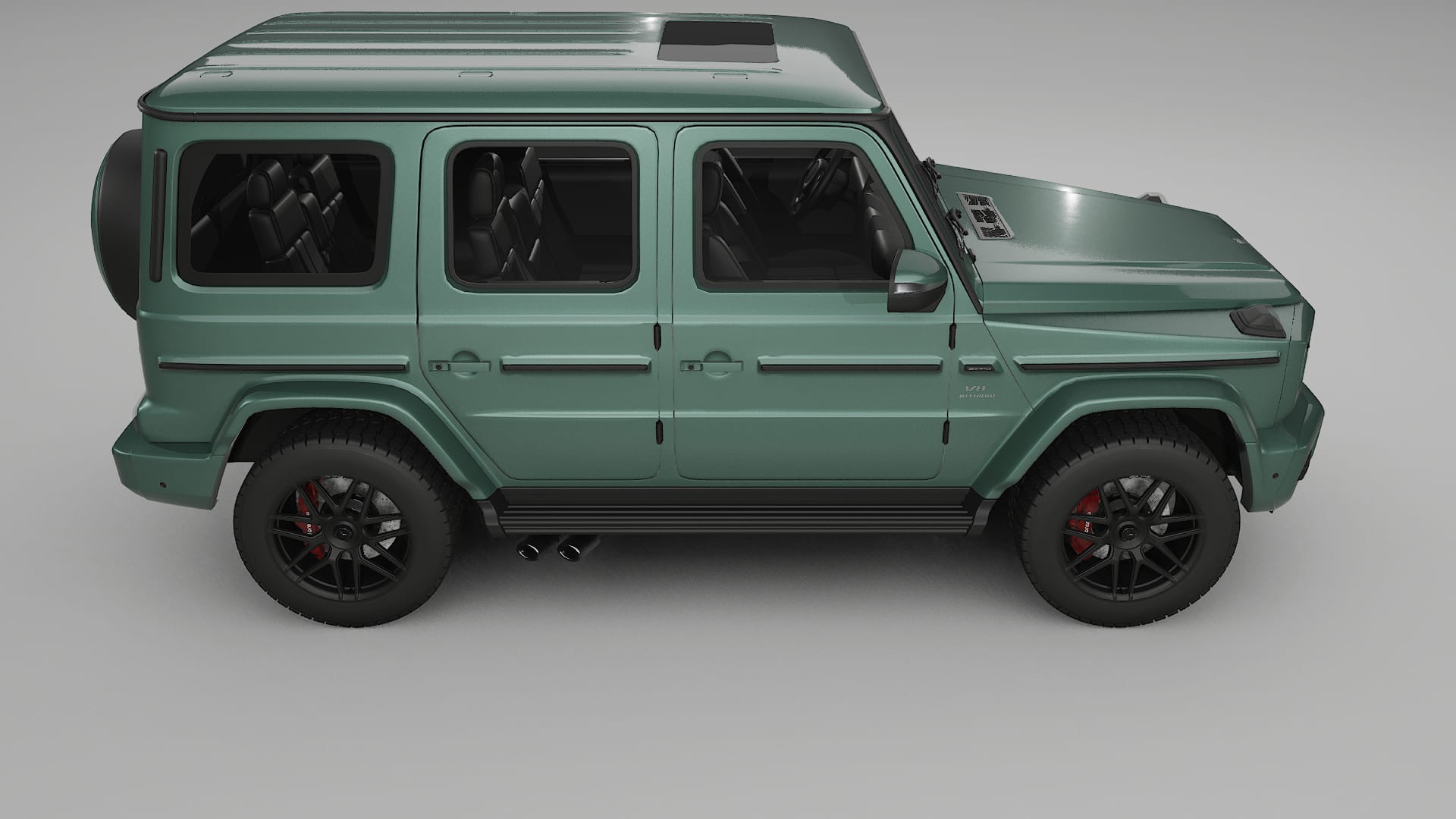 Mercedes G63 AMG W463A TPU Paint Protection Film | EVERGREEN Color Change PPF Full Pre-Cut Kit